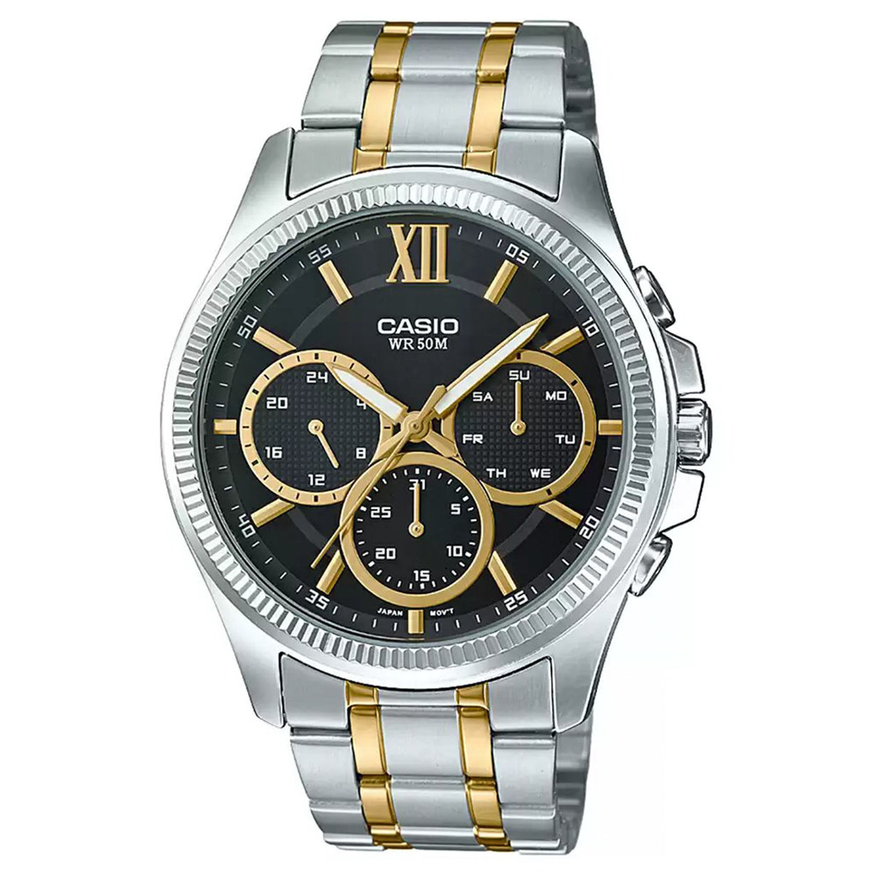 Casio Enticer Black Dial Men 42mm - view 4