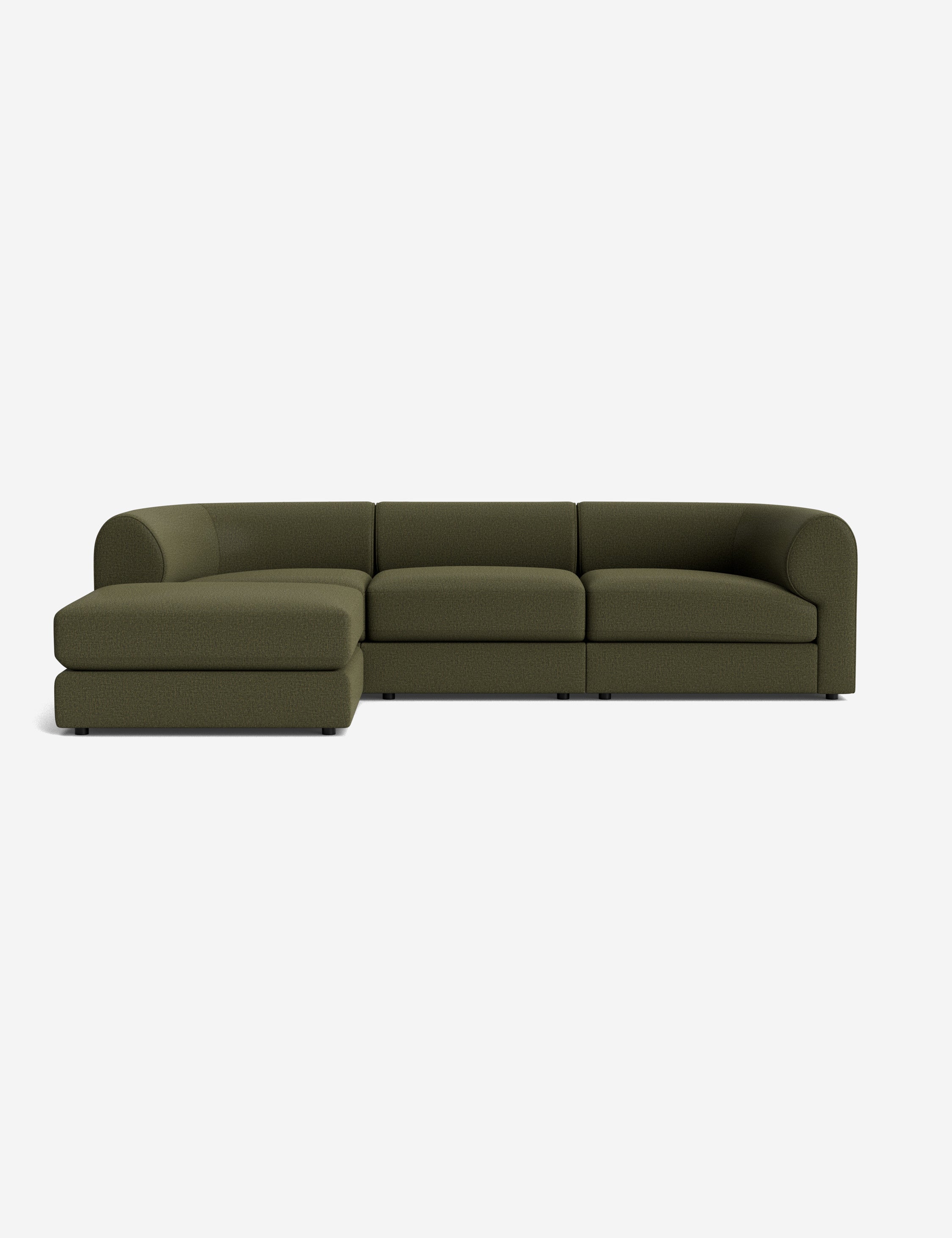 Lulu and Georgia Sergio Modular Sectional Sofa With Ottoman - view 29