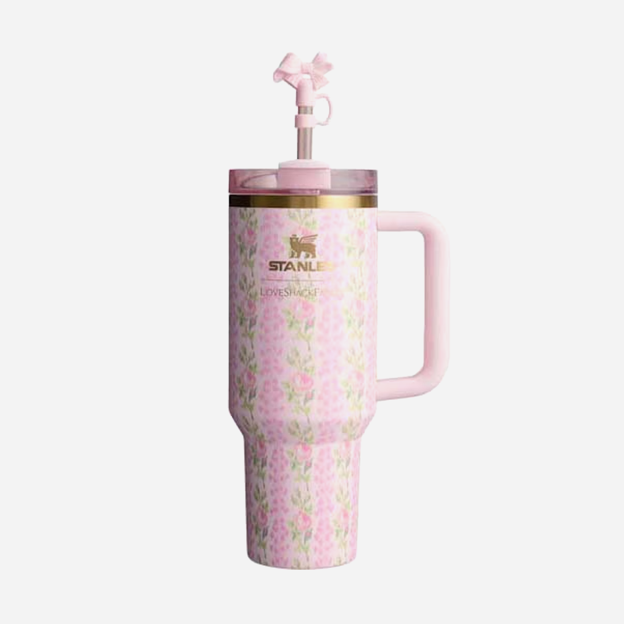 Stanley x LoveShackFancy Flowstate Quencher 40oz Tumbler BloomingHeirloom - view 3