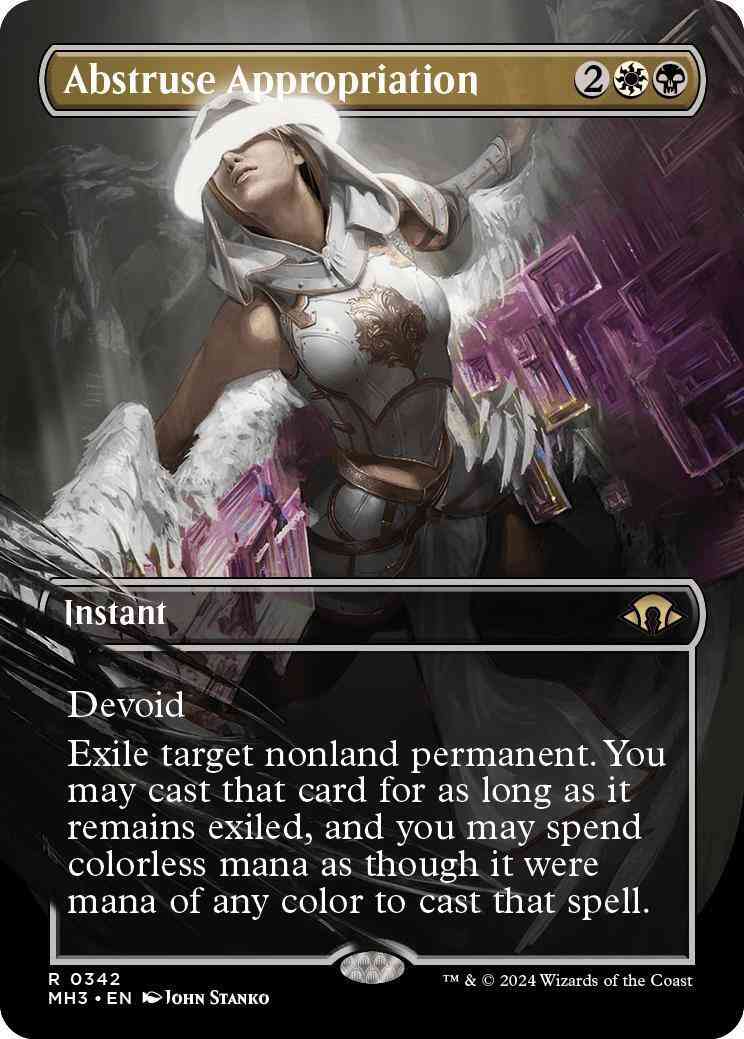 Abstruse appropriation 342 – Magic Abstruse Appropriation [342] [Borderless] [Modern Horizons 3] [Non-Foil]