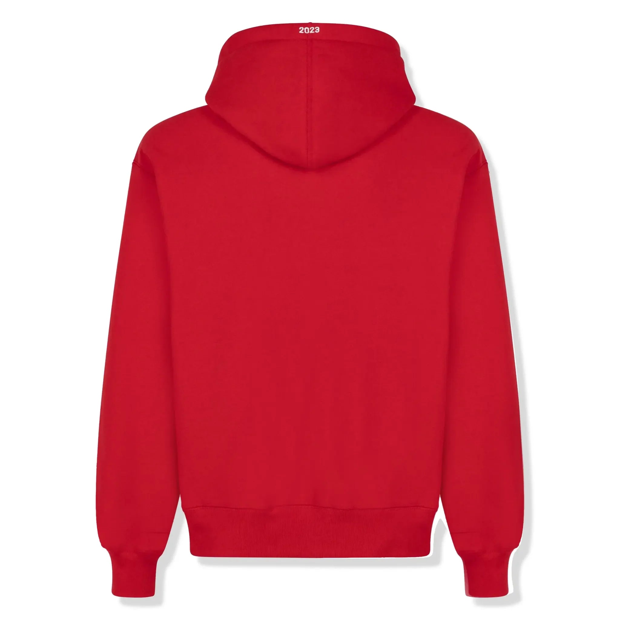 Supreme Box Logo Red Hoodie (FW23) - view 2