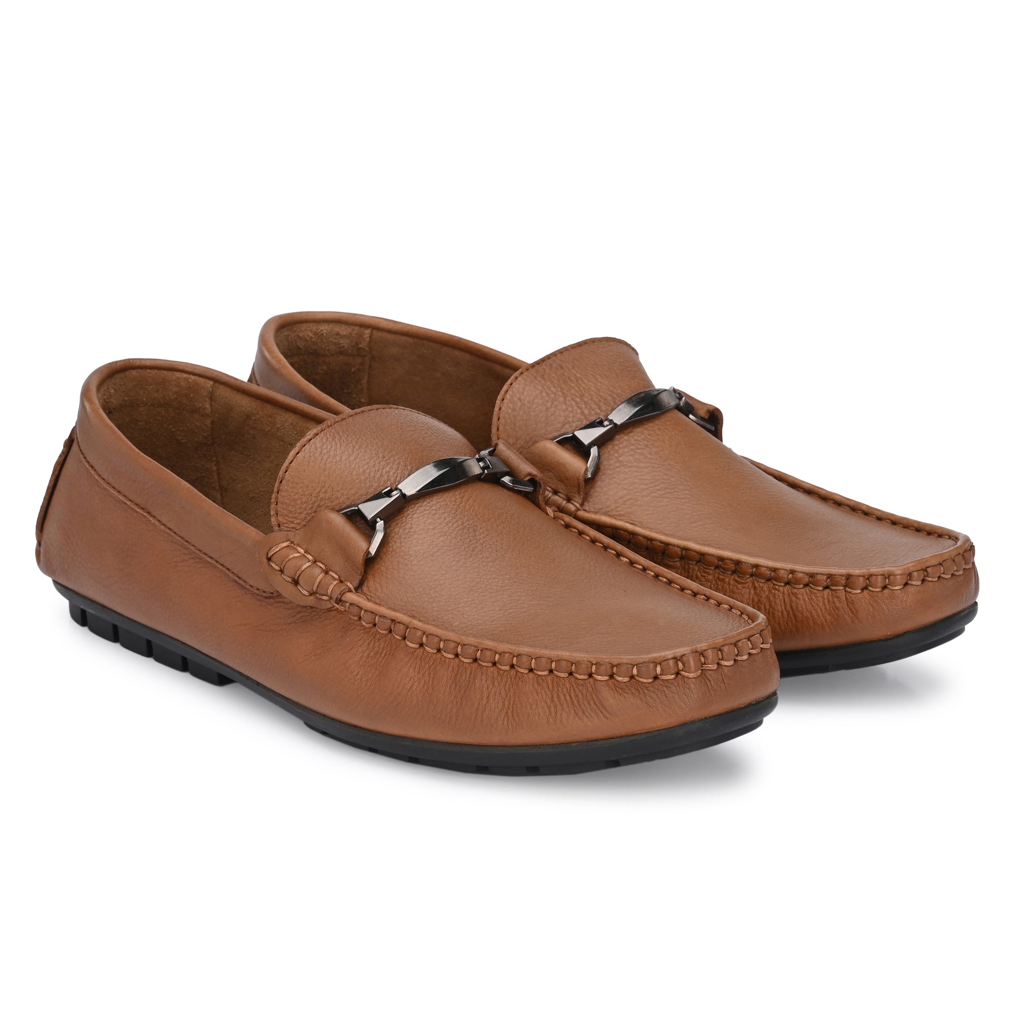 egoss-shoes Egoss Leather Loafers Shoes For Men - view 2