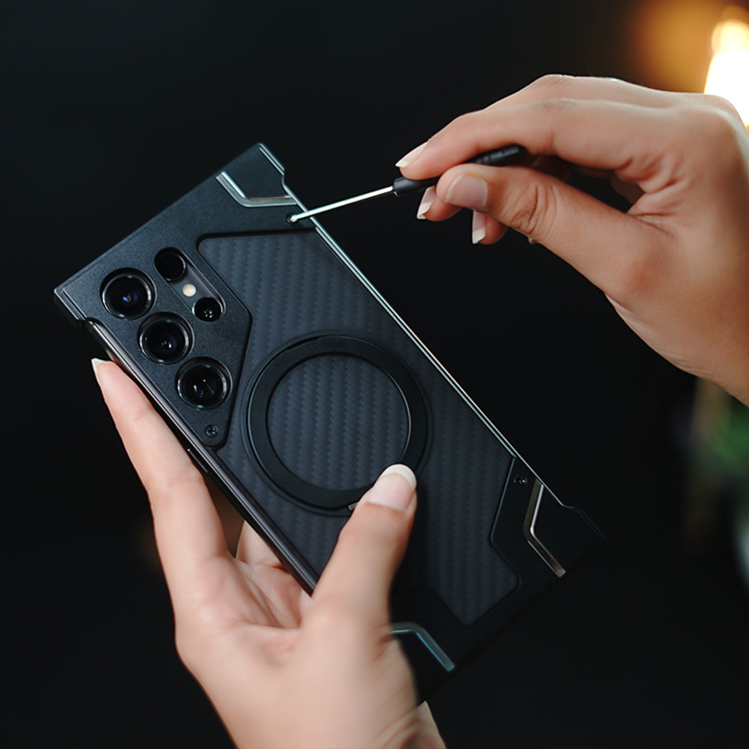 Million Cases Reinforced Carbon Fiber Armor Case - Samsung - view 3