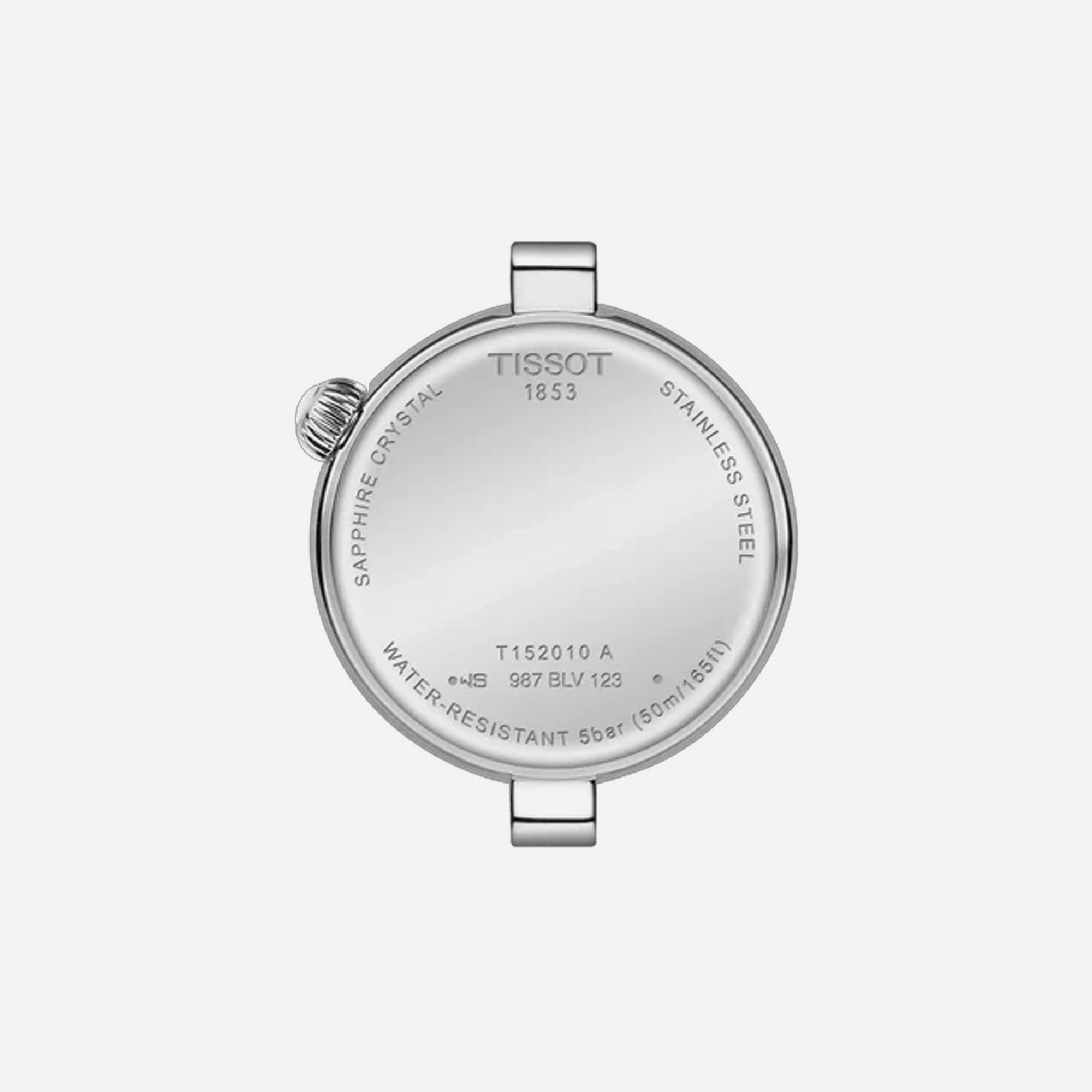 Tissot Desir White Mother-of-Pearl Dial 28mm Grey Stainless Steel Watch - view 2