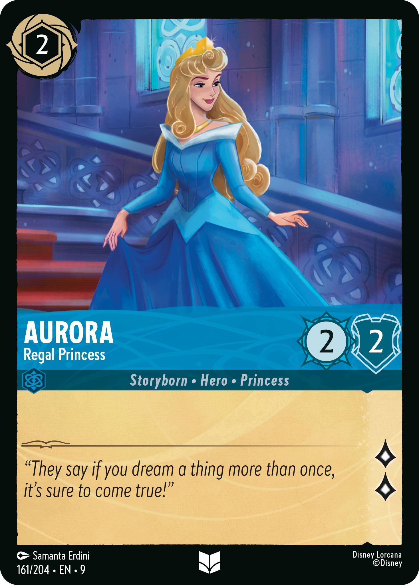 204 fabled non-foil – Lorcana Aurora - Regal Princess - 161/204 [Fabled] [Non-Foil]