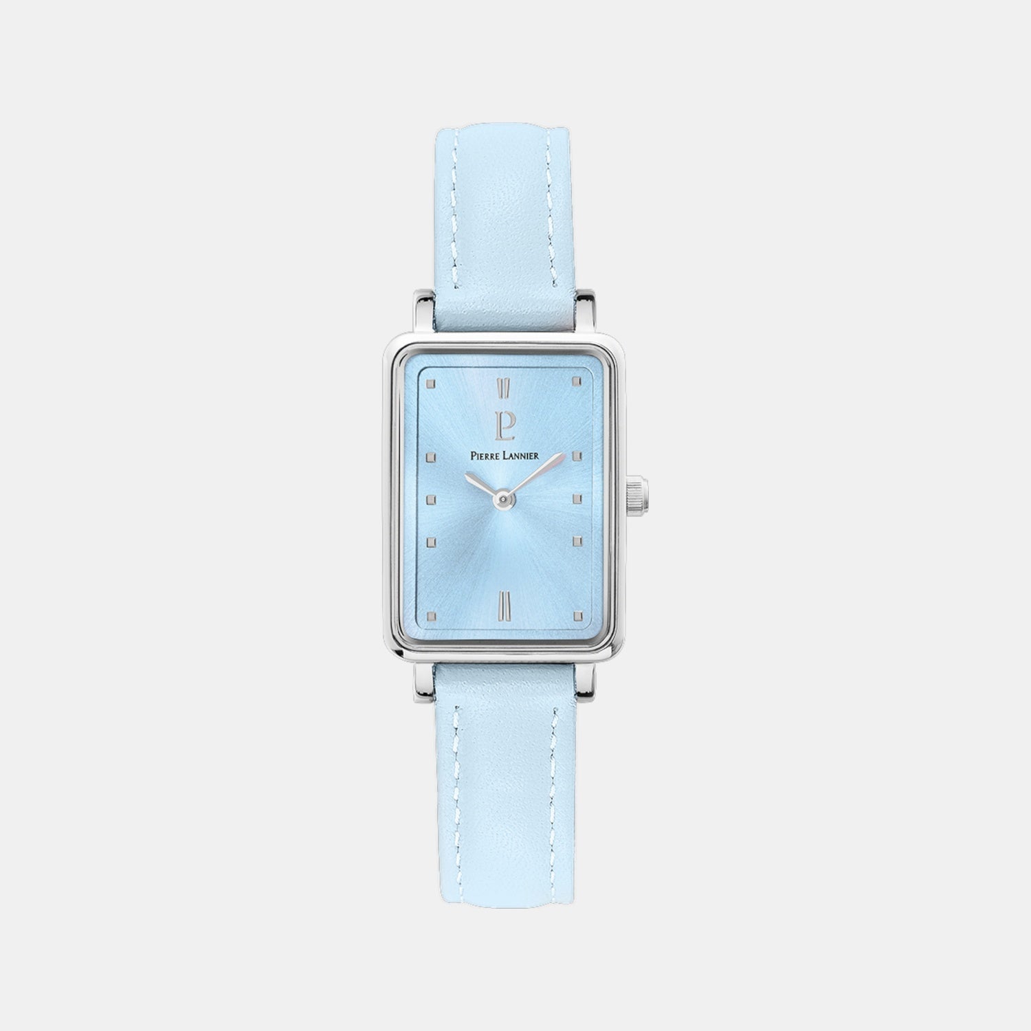 Pierre Lannier Ariane Women Quartz Blue Dial Analog Leather Watch 049D666