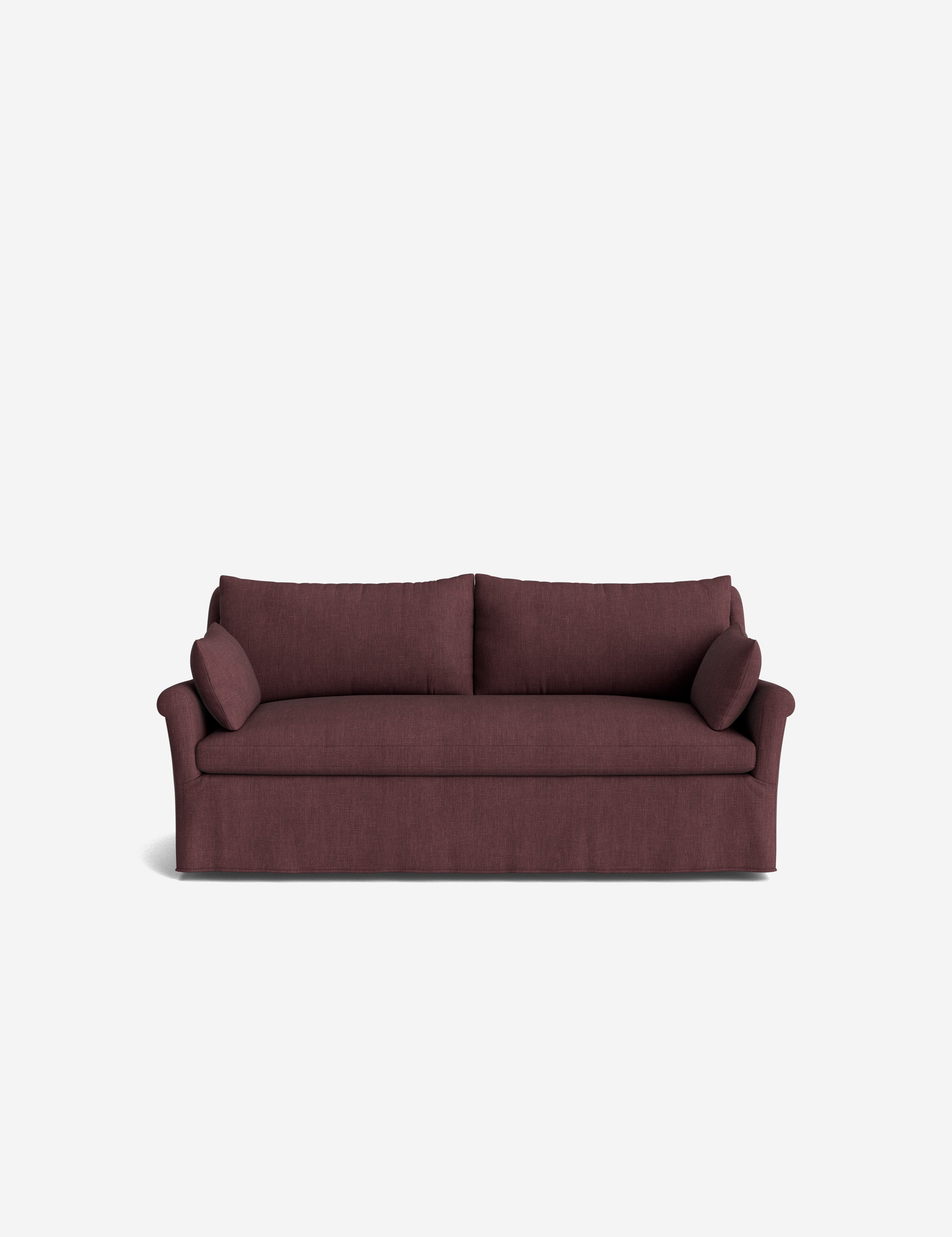 Lulu and Georgia Portola Rolled Arm Slipcover Sofa - view 148