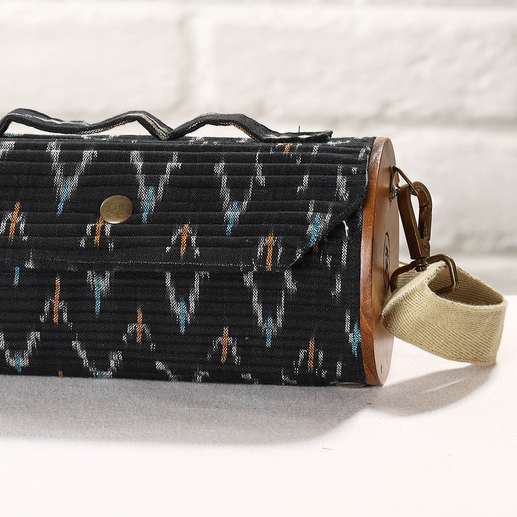 LUKKA CHUPPI Blue - DIY Round Sling Bag / Clutch With Changeable Sleeve - view 6