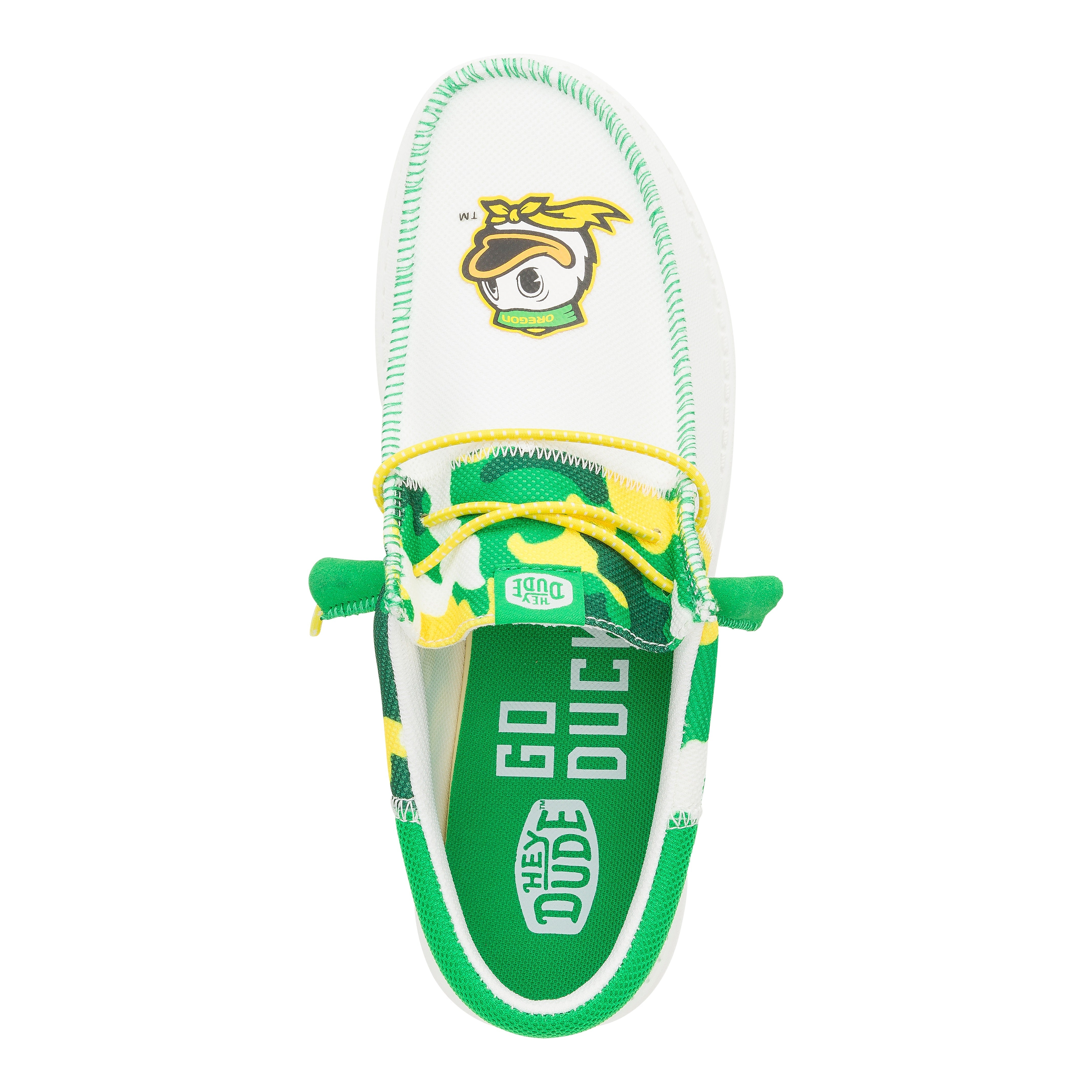 HEYDUDE shoes Men's Wally Tri Oregon - Multi/Island Green - view 6