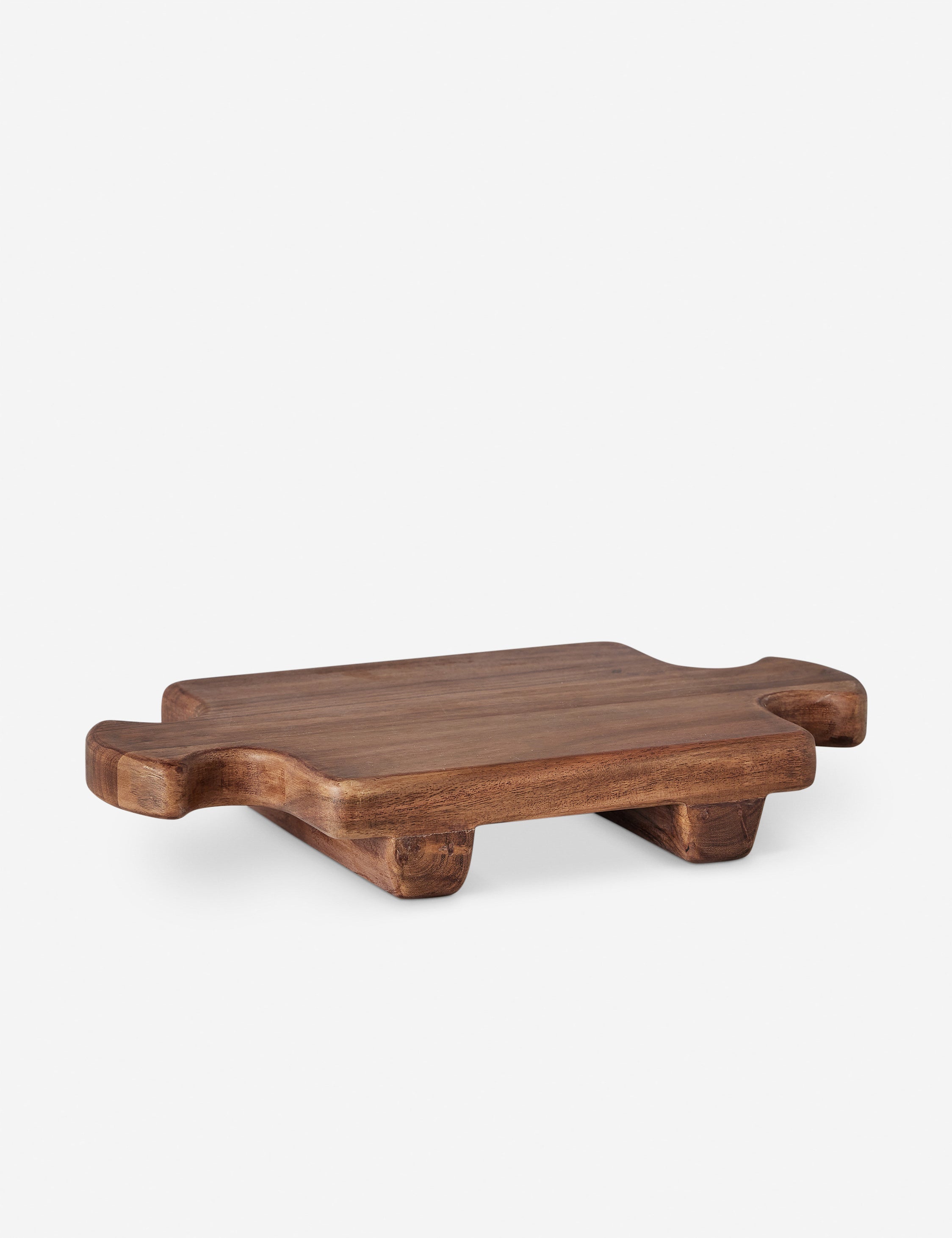 Lulu and Georgia Normandy Wood Riser Footed Tray by etúHOME - view 2
