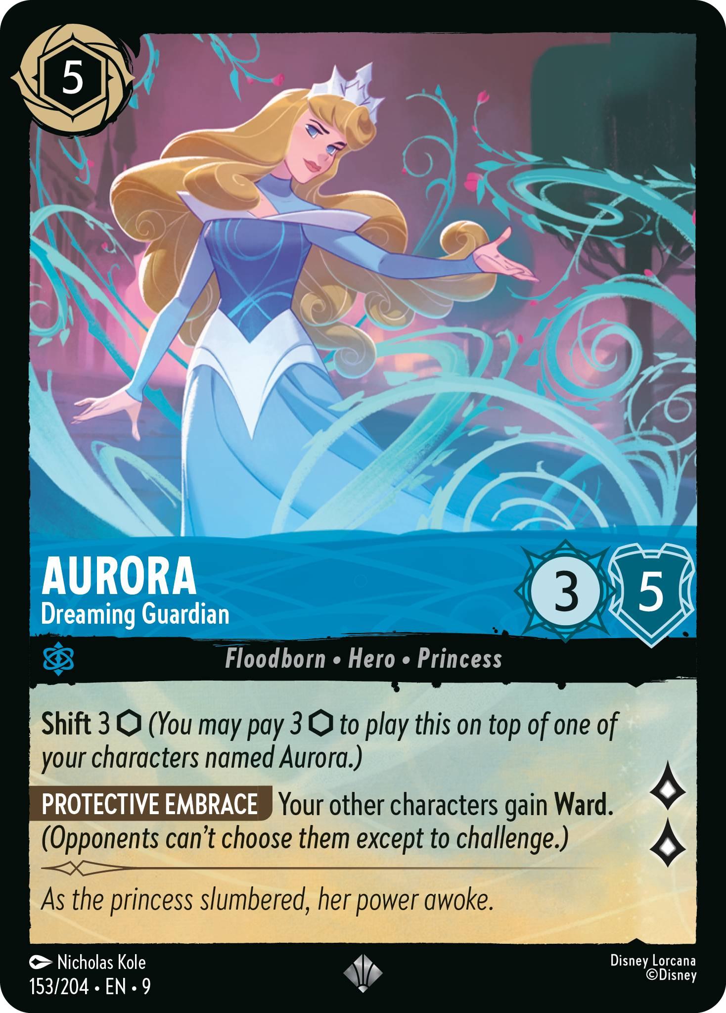204 fabled non-foil – Lorcana Aurora - Dreaming Guardian - 153/204 [Fabled] [Non-Foil]