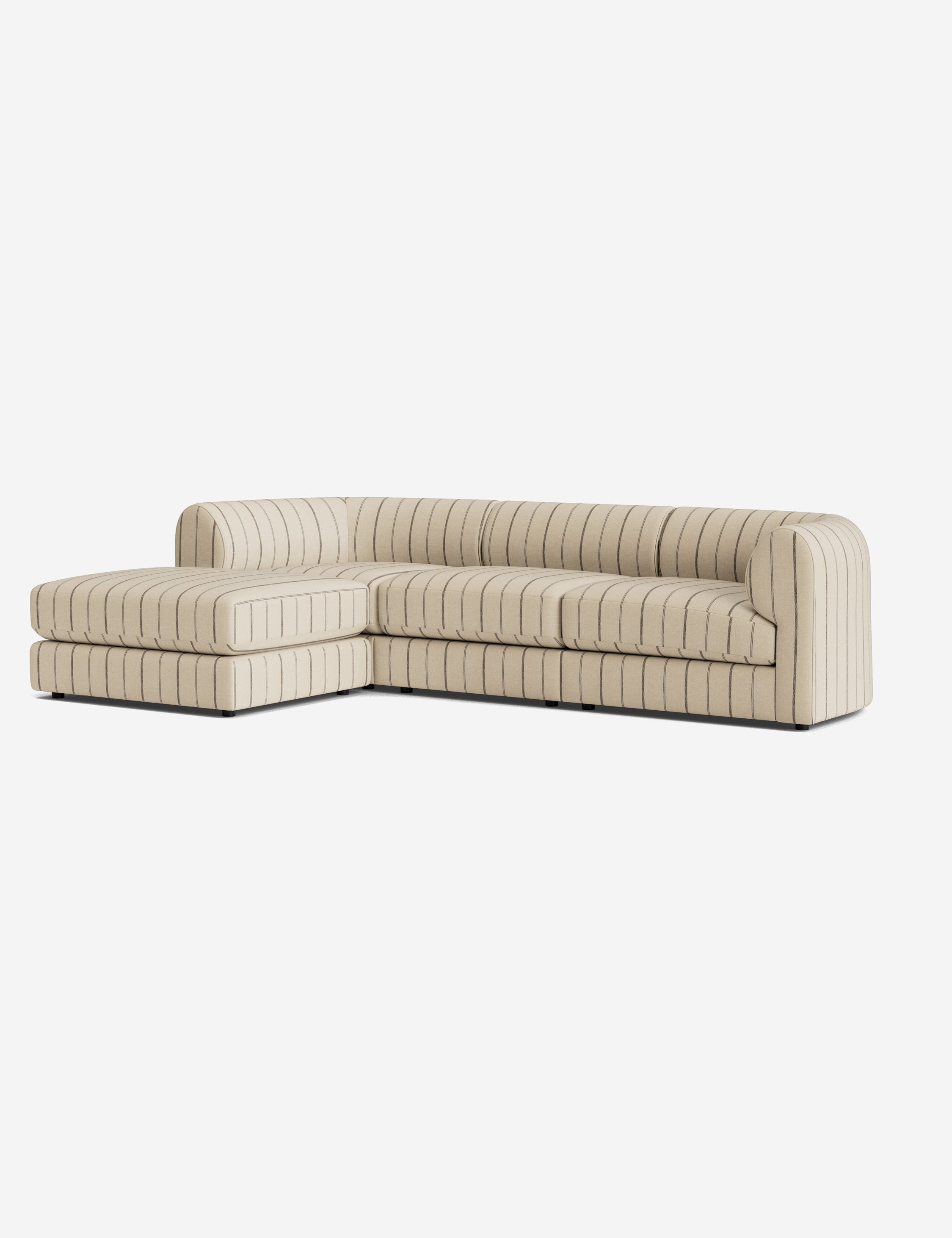 Lulu and Georgia Sergio Modular Sectional Sofa With Ottoman - view 161