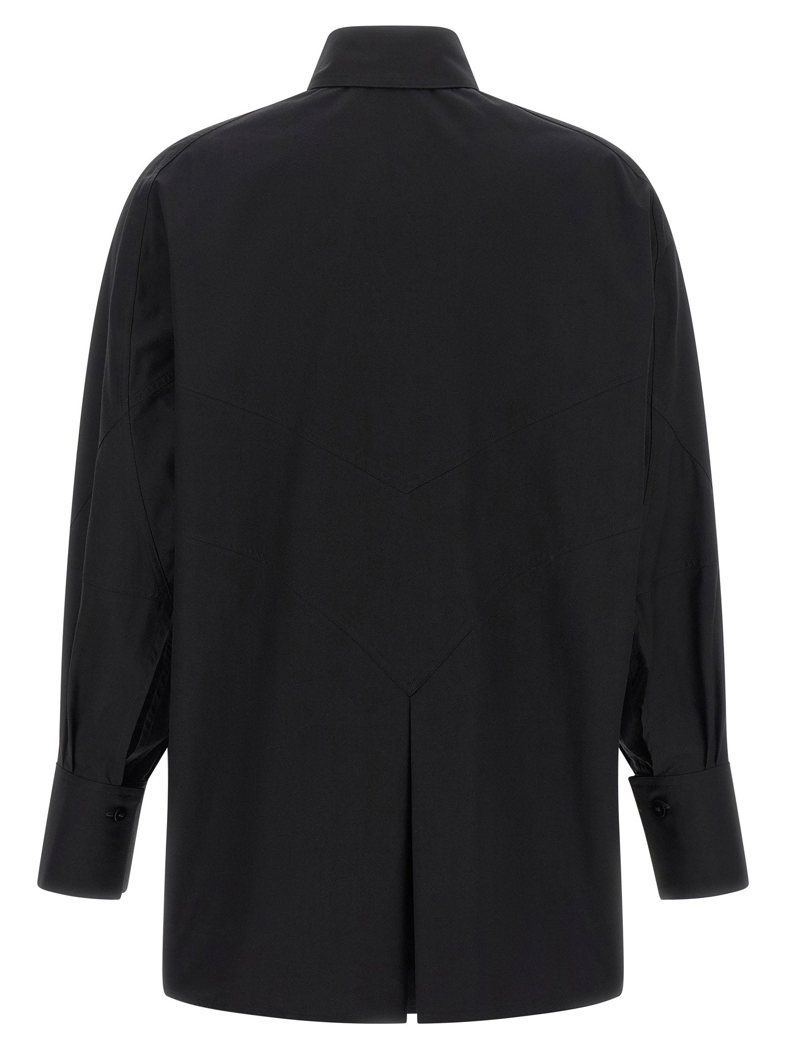 The Attico Shaped Hem Shirt – 100% cotton - view 2