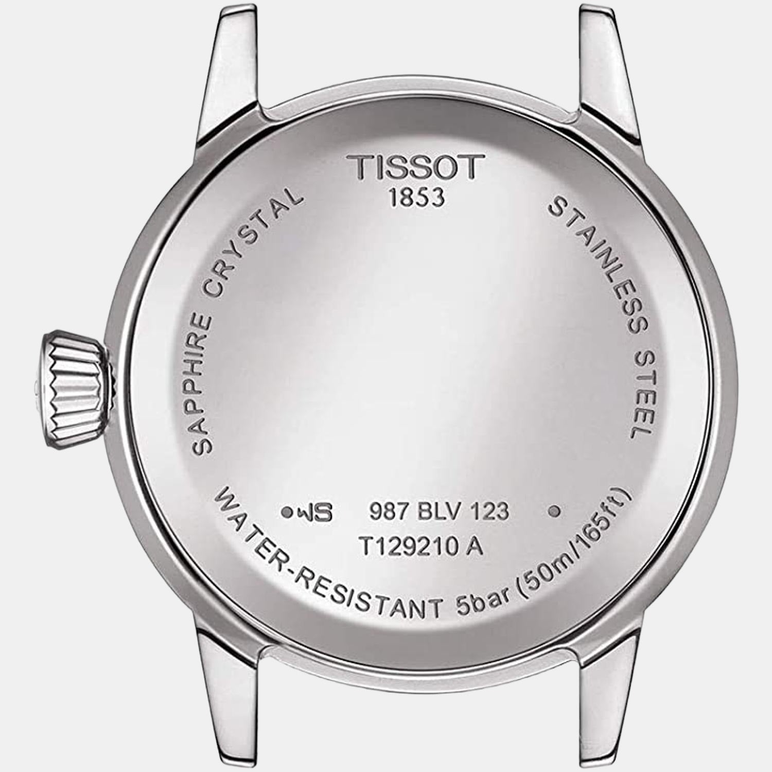 Tissot Classic Dream Men Analog Leather Watch T1292101605300 - view 2