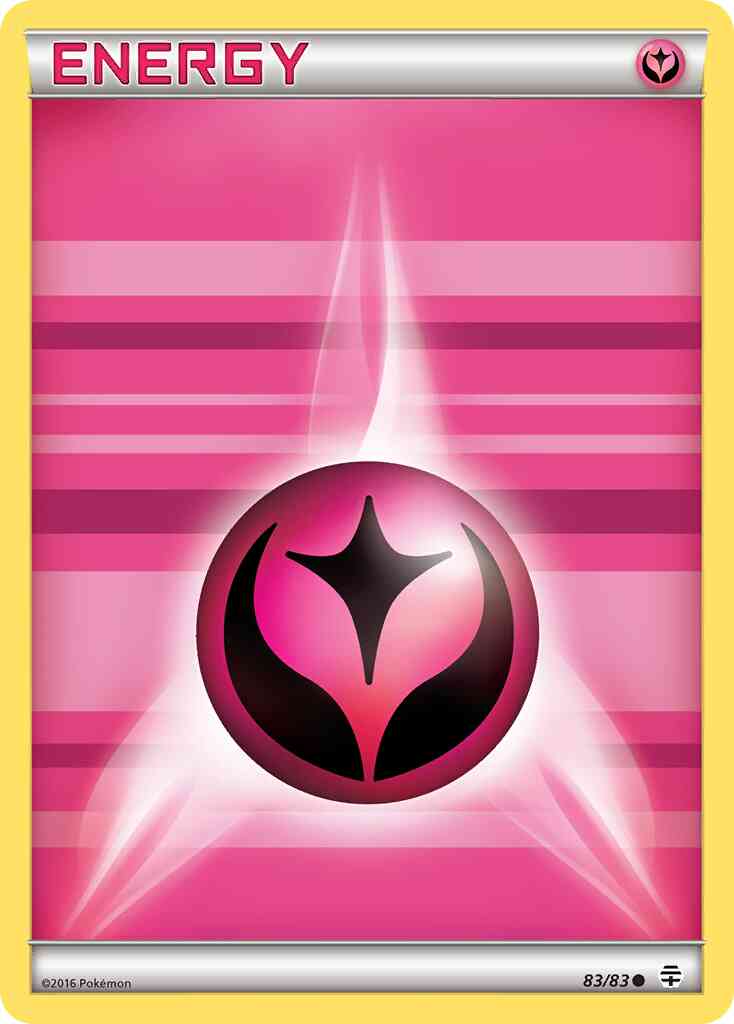 Pokémon Basic Fairy Energy - 83/83 - Common [g1-83] [Reverse Holo]