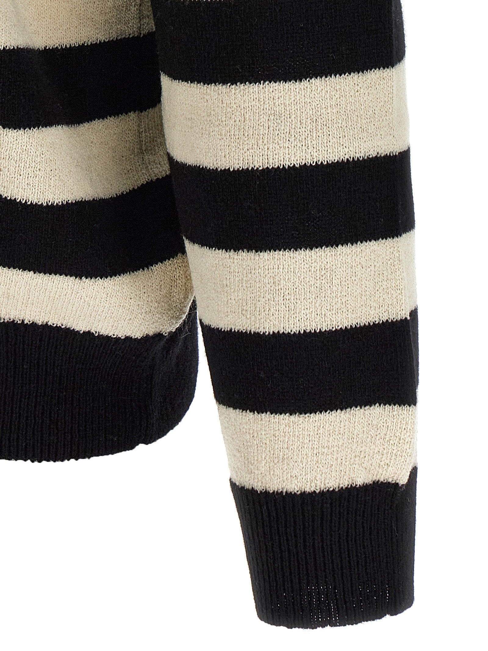 Balmain Marinière Sweater – 83% wool 17% cashmere - view 4
