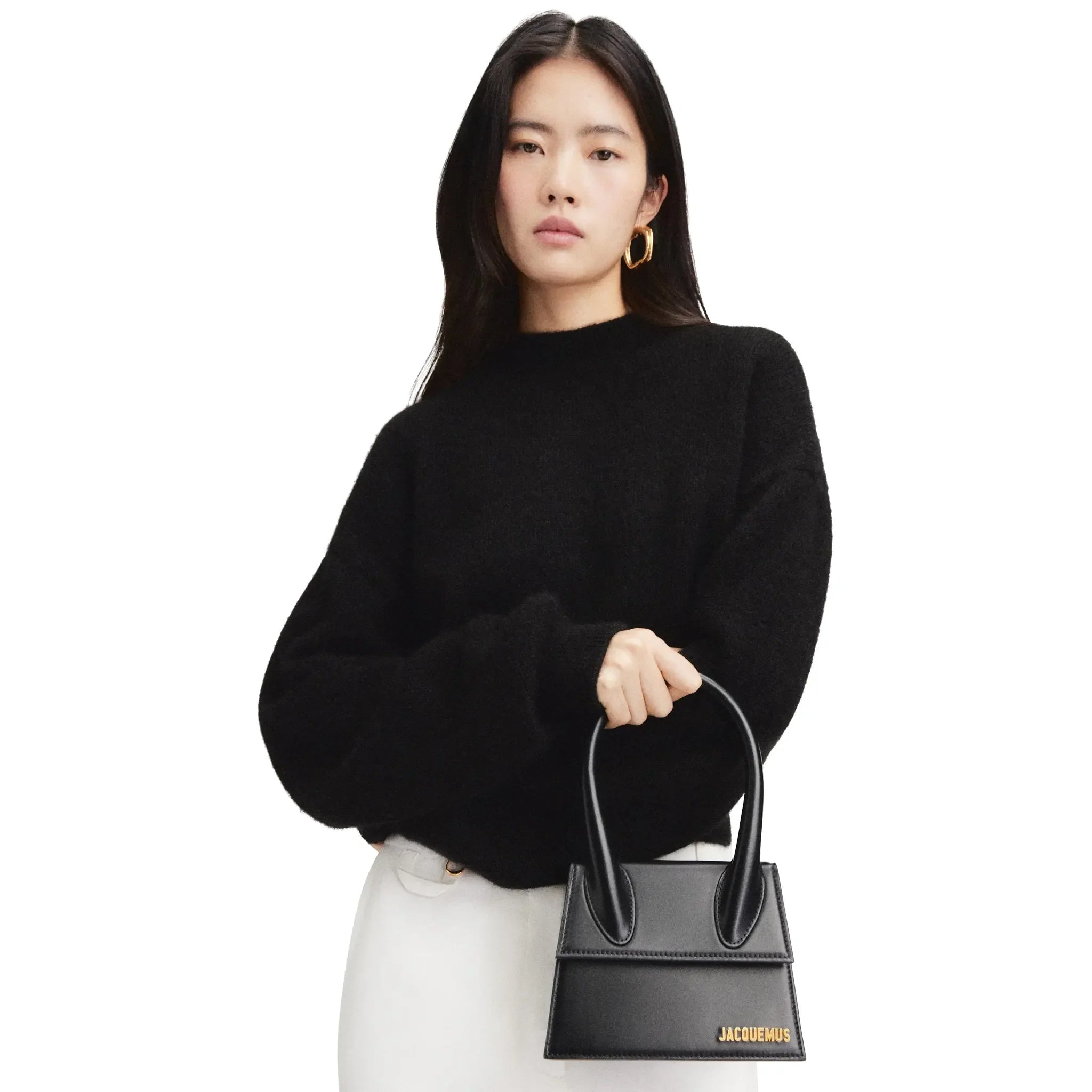 Jacquemus Le Chiquito Moyen Black Handbag - view 2