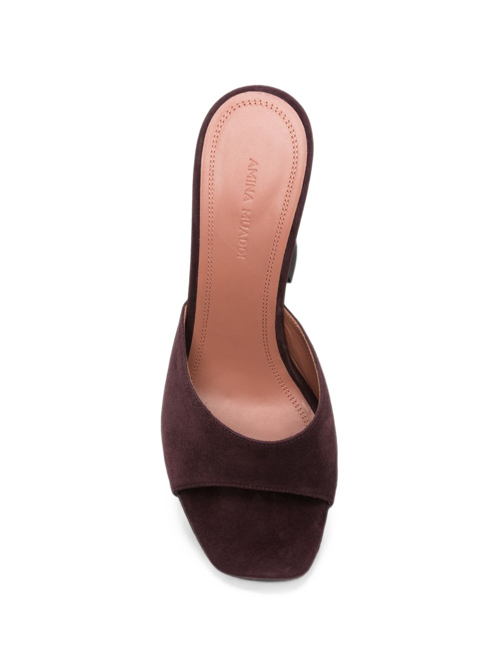AMINA MUADDI With Heel BORDEAUX - view 2