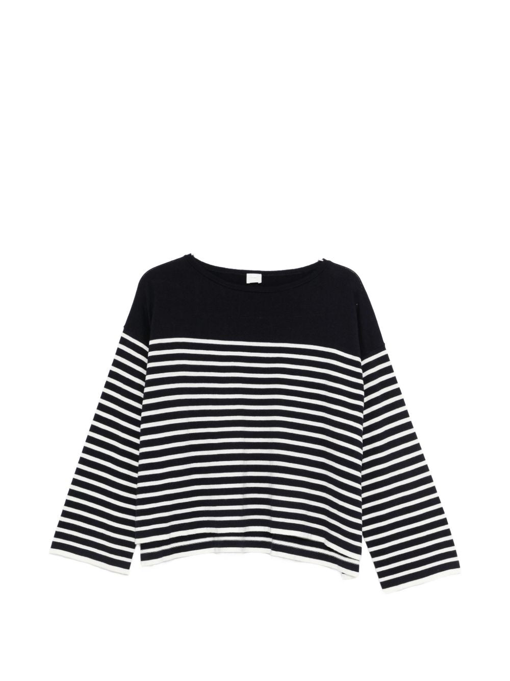 Ct Plage Striped cotton sweater – Cotton 95%, Cashmere 5%