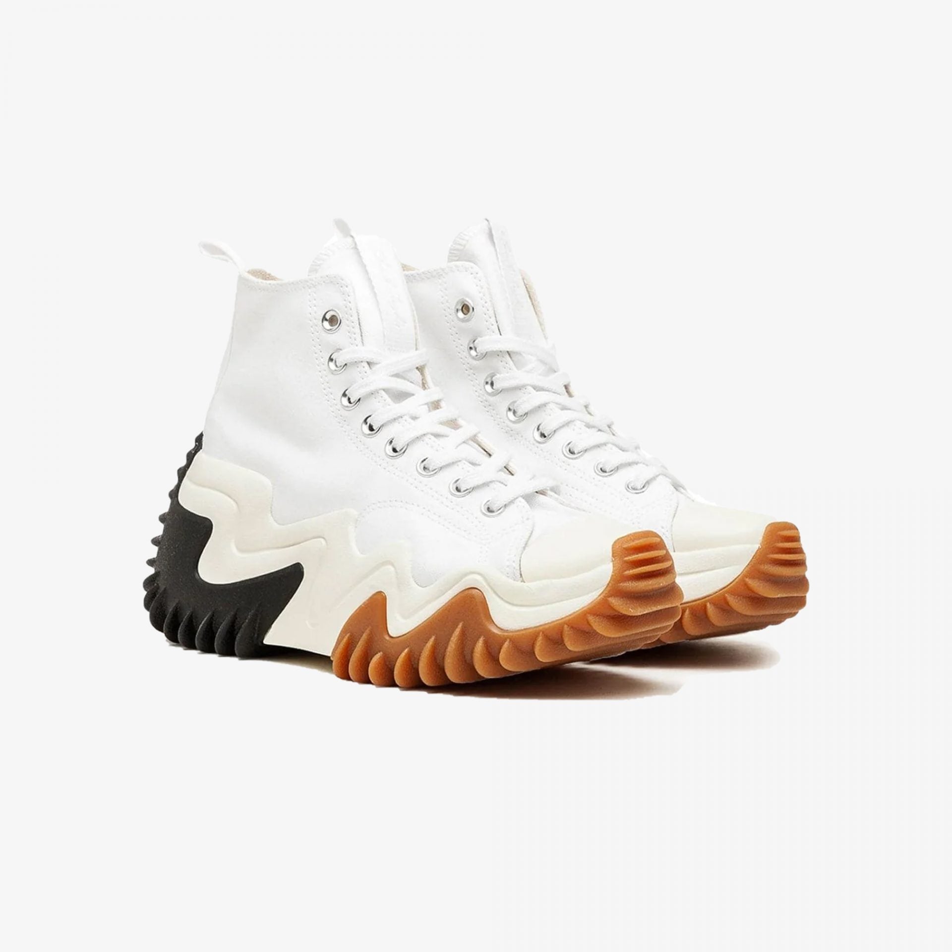 Converse | RUN STAR MOTION CX PLATFORM { WHITE/BLACK/GUM HONEY