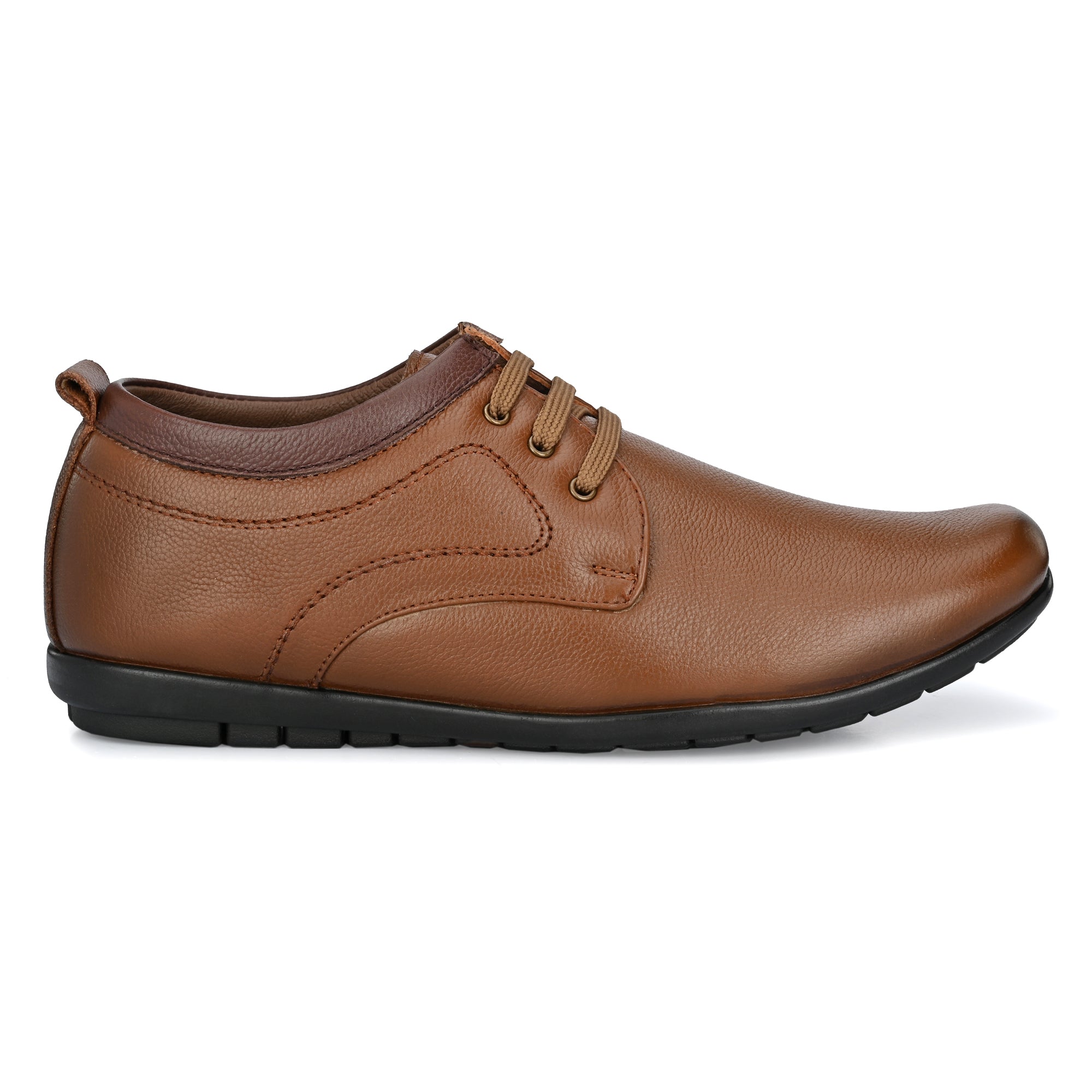 egoss-shoes Egoss Casual Genuine Leather Derby Shoes For Men - view 12