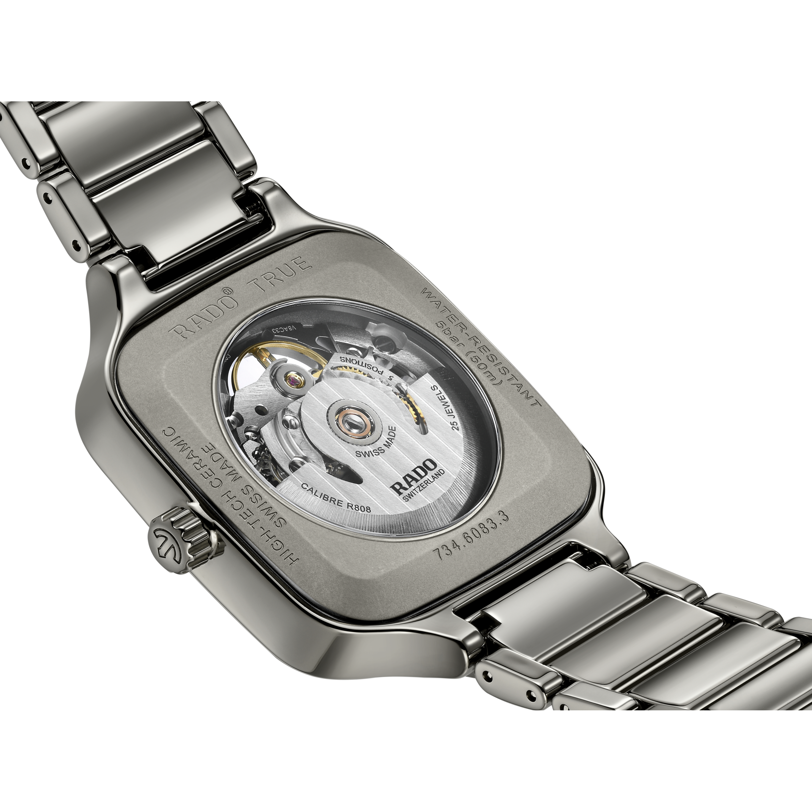 Rado True Black Dial Unisex 38mm - view 2
