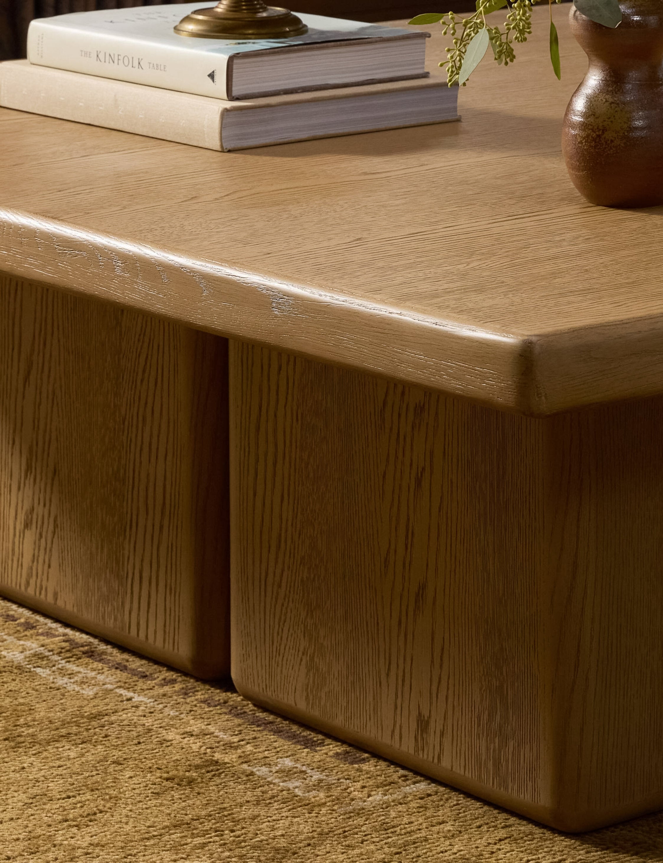 Lulu and Georgia Tanaka Square Coffee Table – Natural - view 5