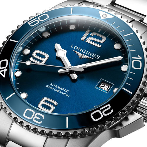 Longines Hydroconquest Sunray Blue Dial Men 41mm - view 3