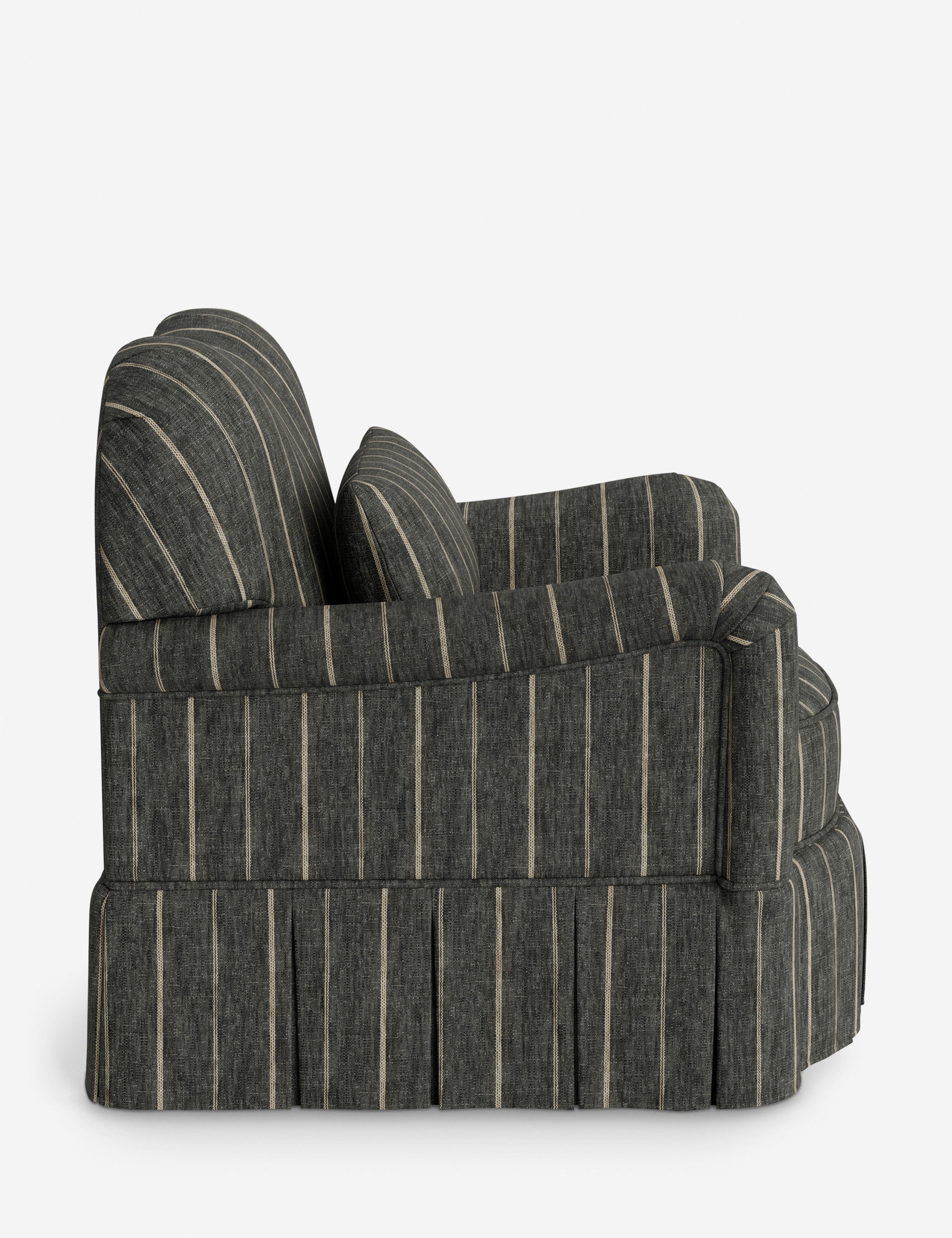 Lulu and Georgia Middleton Skirted Accent Chair by Ginny Macdonald - view 184