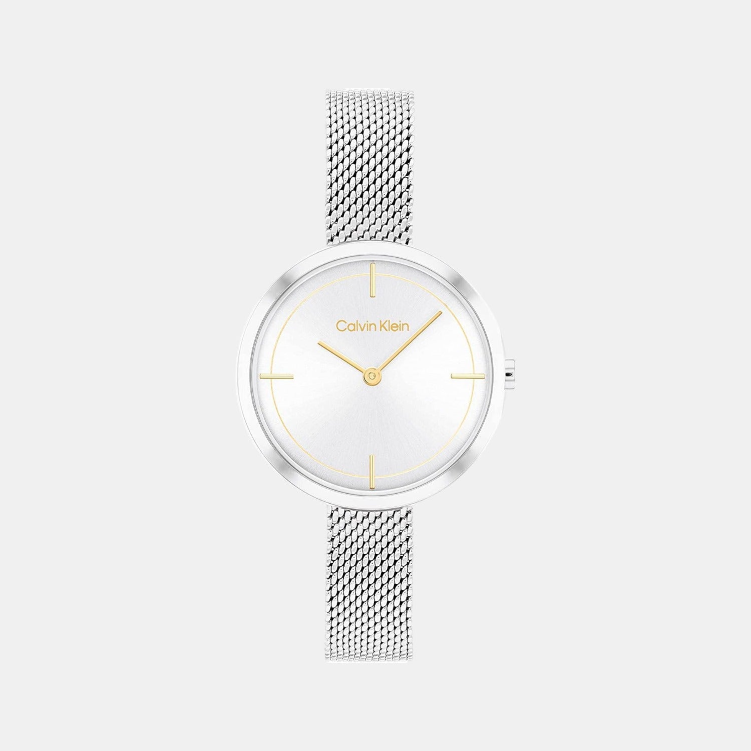 Calvin Klein Ck Iconic Women Quartz Silver Dial Analog Stainless Steel Watch 25200184