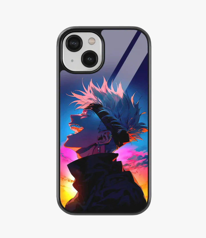 The Case Company Satoru Gojo Glass Case for iPhone 13
