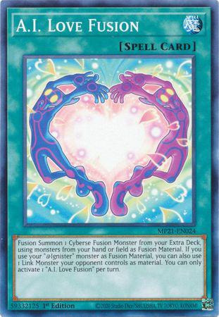 I love fusion – Yu-Gi-Oh! A.I. Love Fusion - MP21-EN024 - Common - 1st Edition