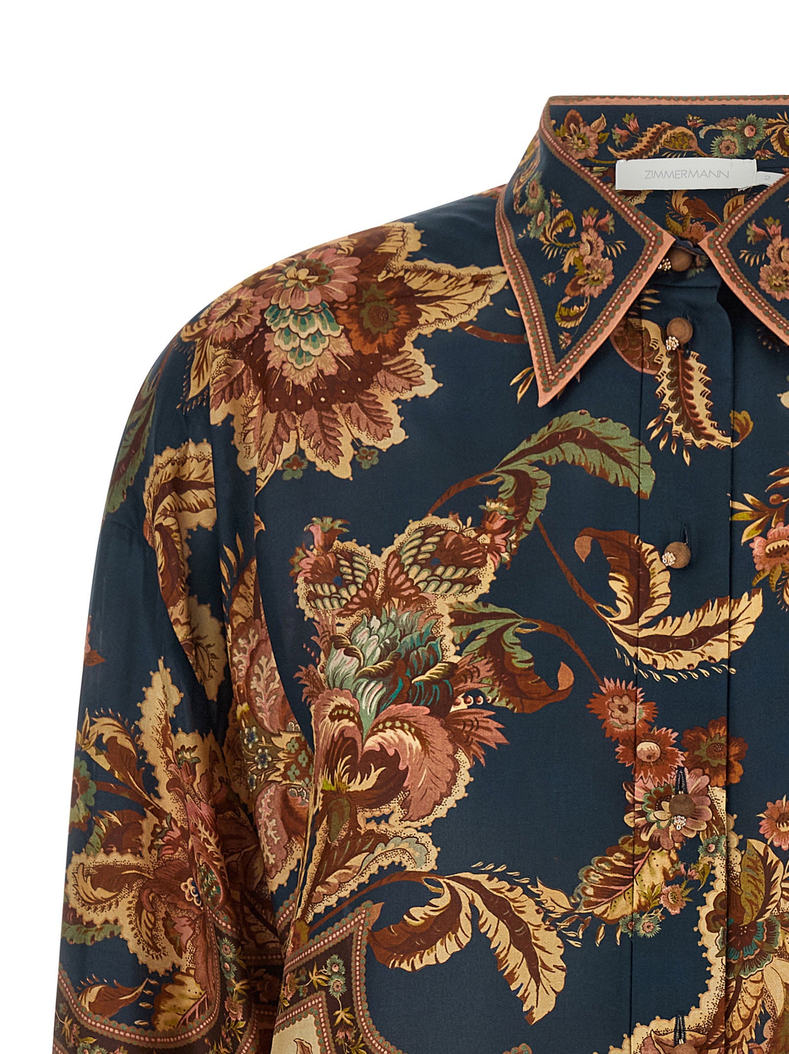 Zimmermann Aster Shirt – 100% silk - view 3