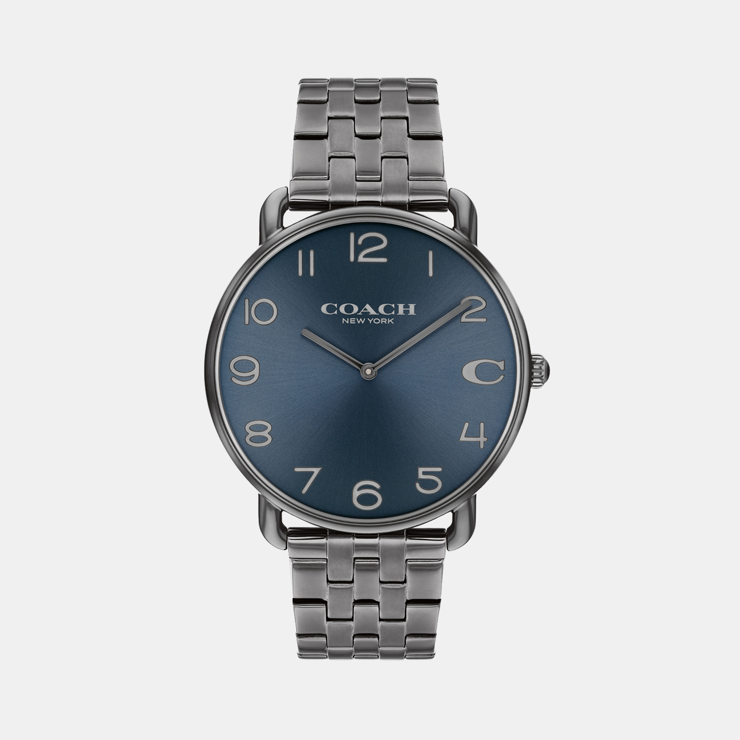 Coach Elliot Men Quartz Blue Dial Analog Stainless Steel Watch 14602671