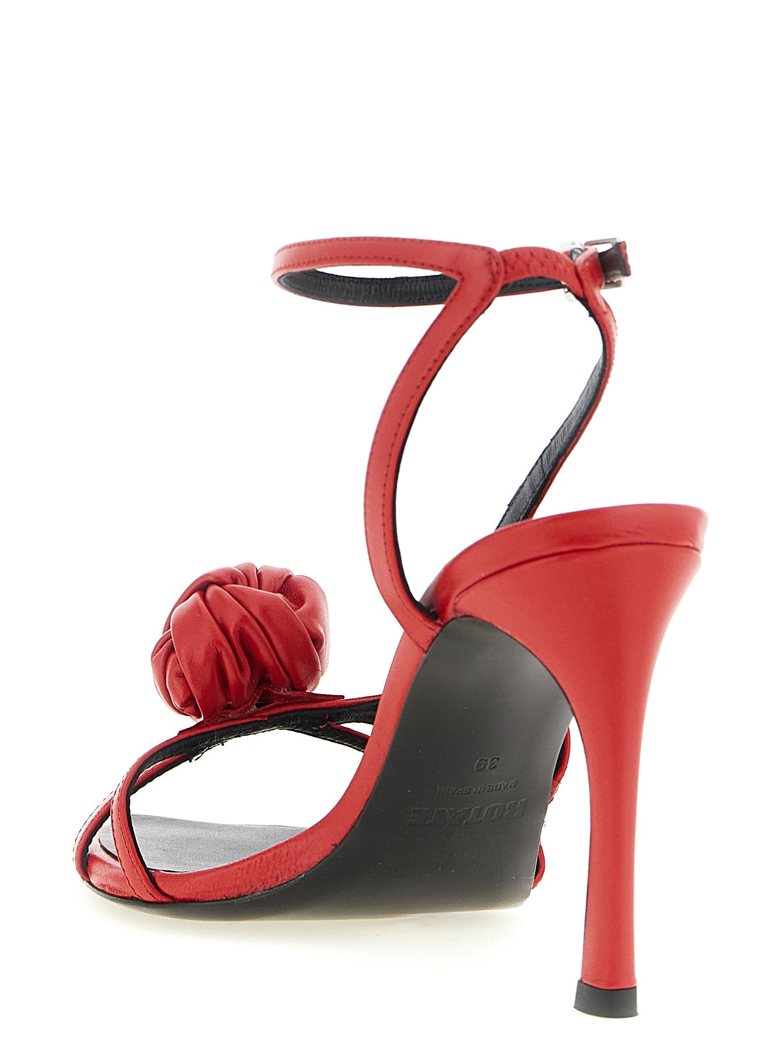 Rotate Birger Christensen Sculptural Knot Sandals - view 3