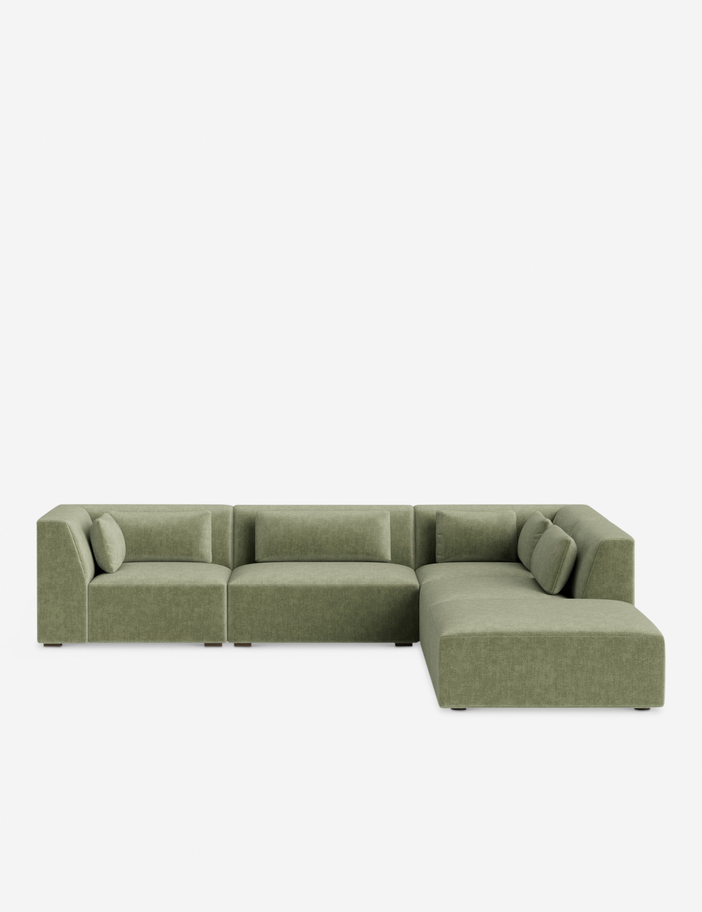 Lulu and Georgia Koh Modular Sectional Sofa With Ottoman - view 6