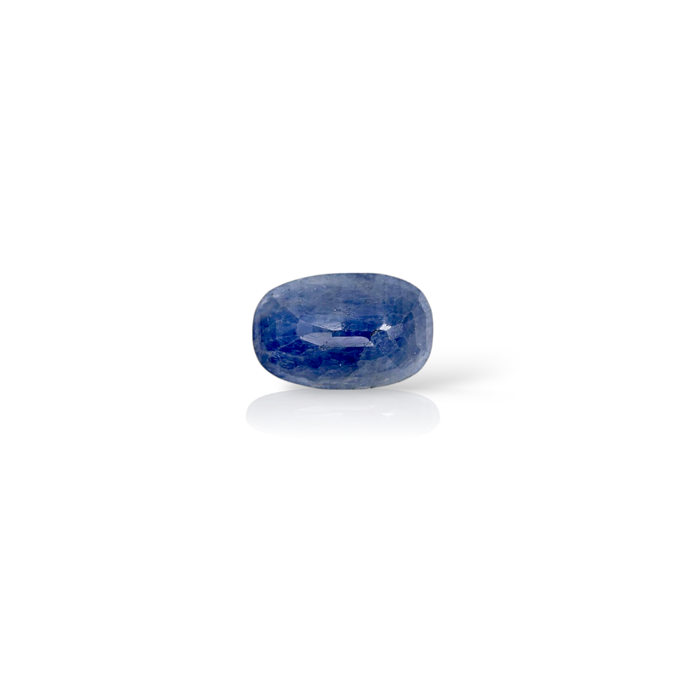 Gemsmantra Blue Sapphire - 6.39 Carats (7.029 Ratti) - view 2