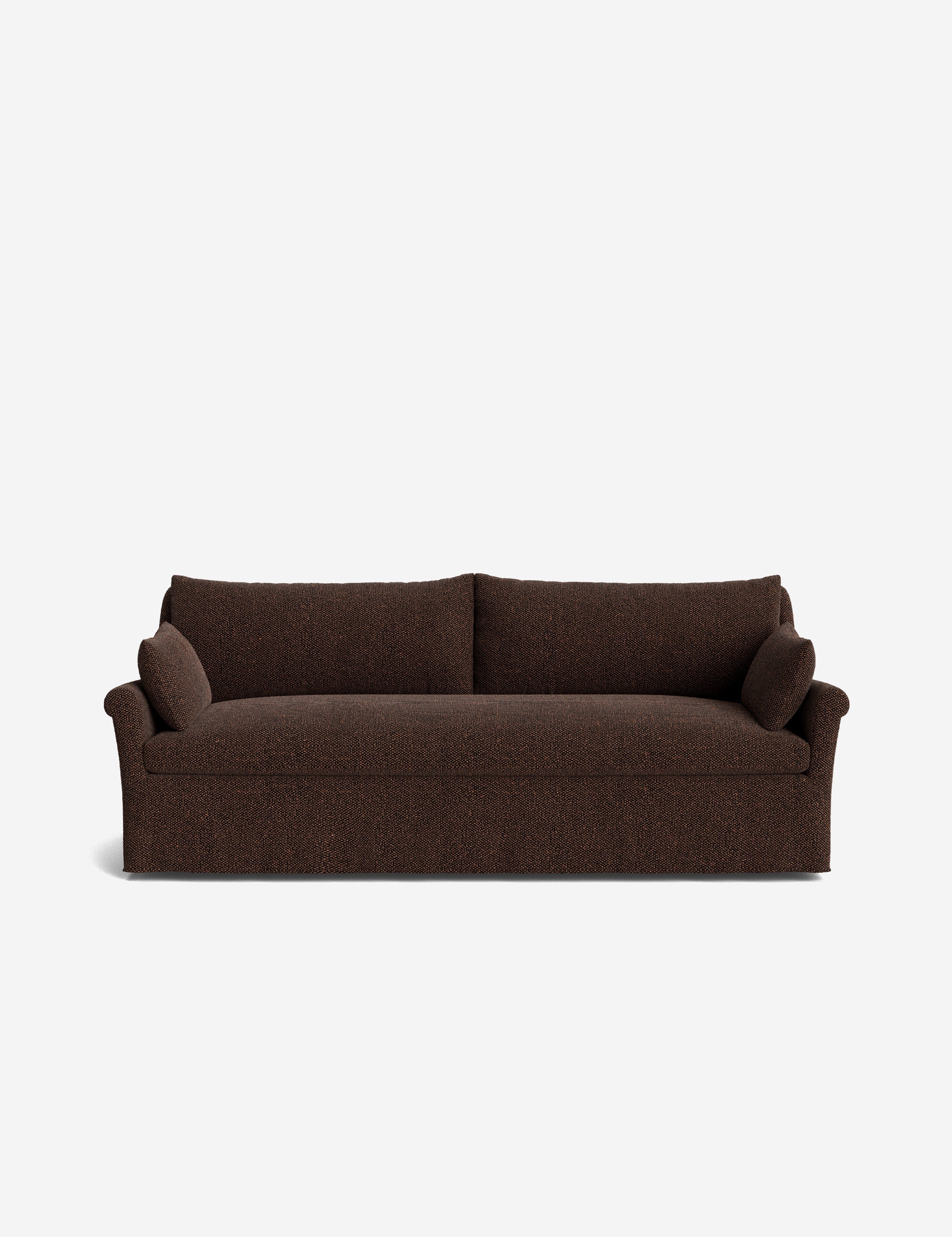 Lulu and Georgia Portola Rolled Arm Slipcover Sofa - view 186