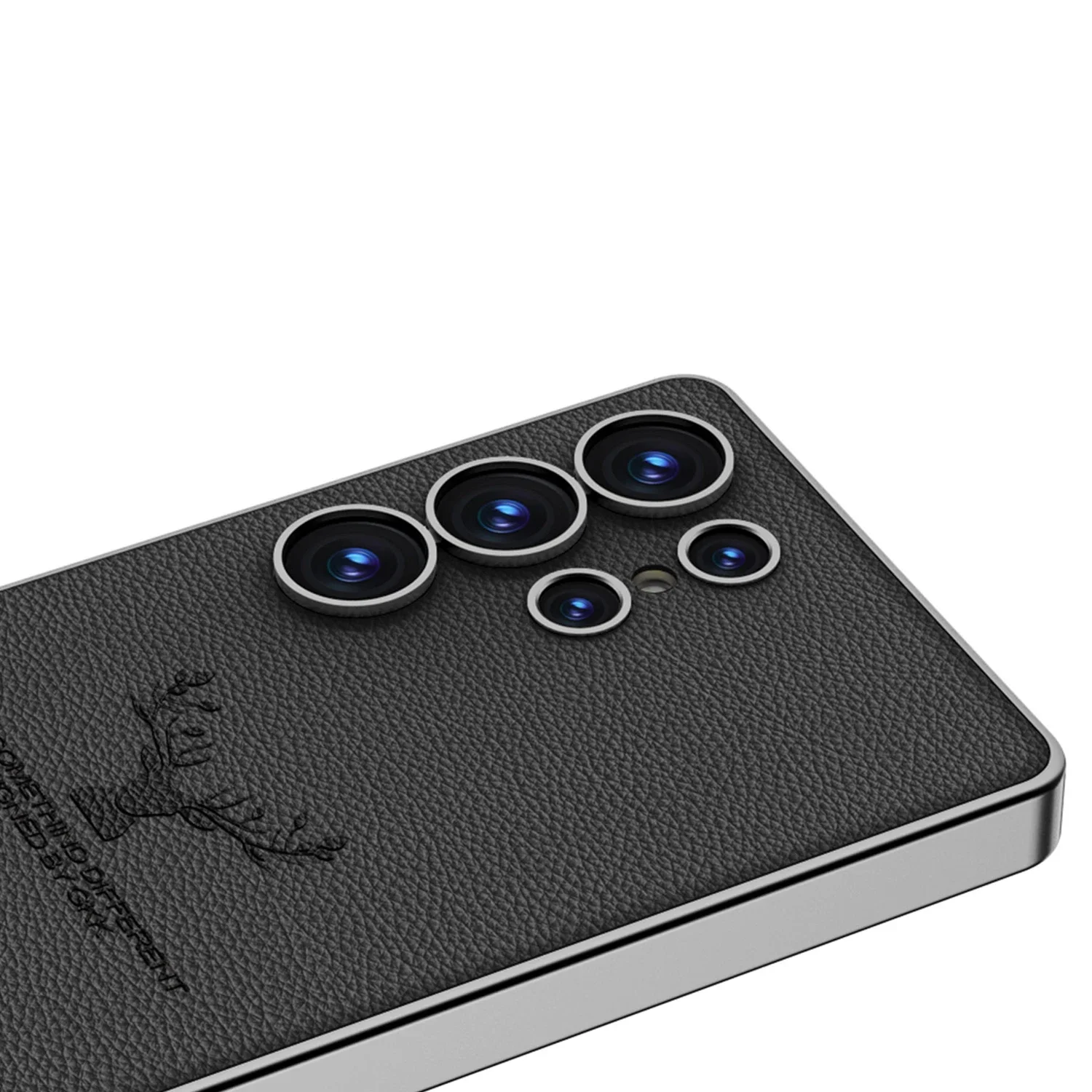 Million Cases Regal Stag Deer Electroplated Leather Case - Samsung - view 6