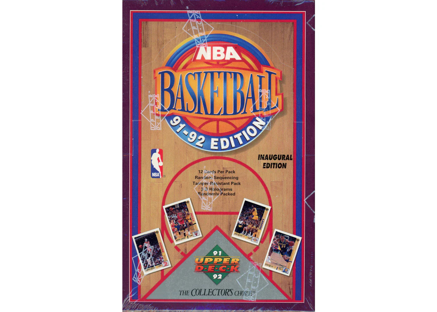 1991-92 Upper Deck Inaugural Edition Basketball Box