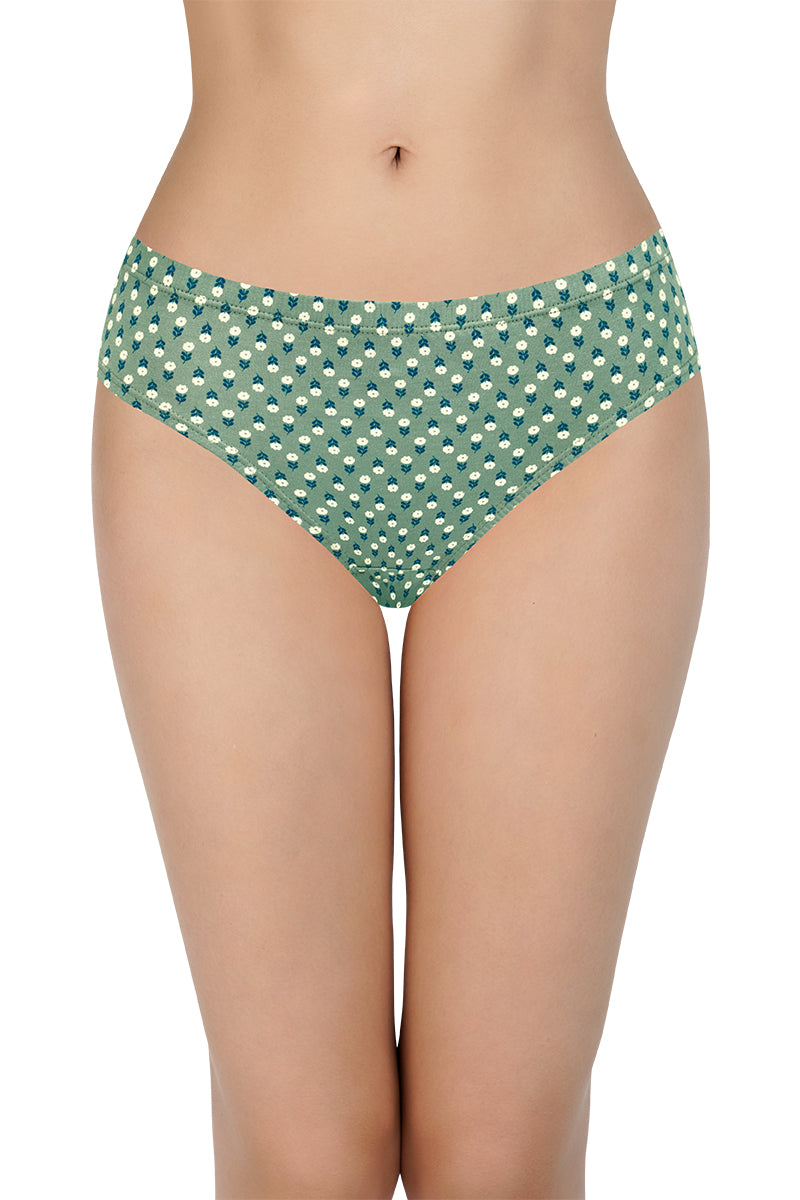 every de 100% Cotton Bikini Panty Pack (Pack of 3) - D006 - Multi - view 2
