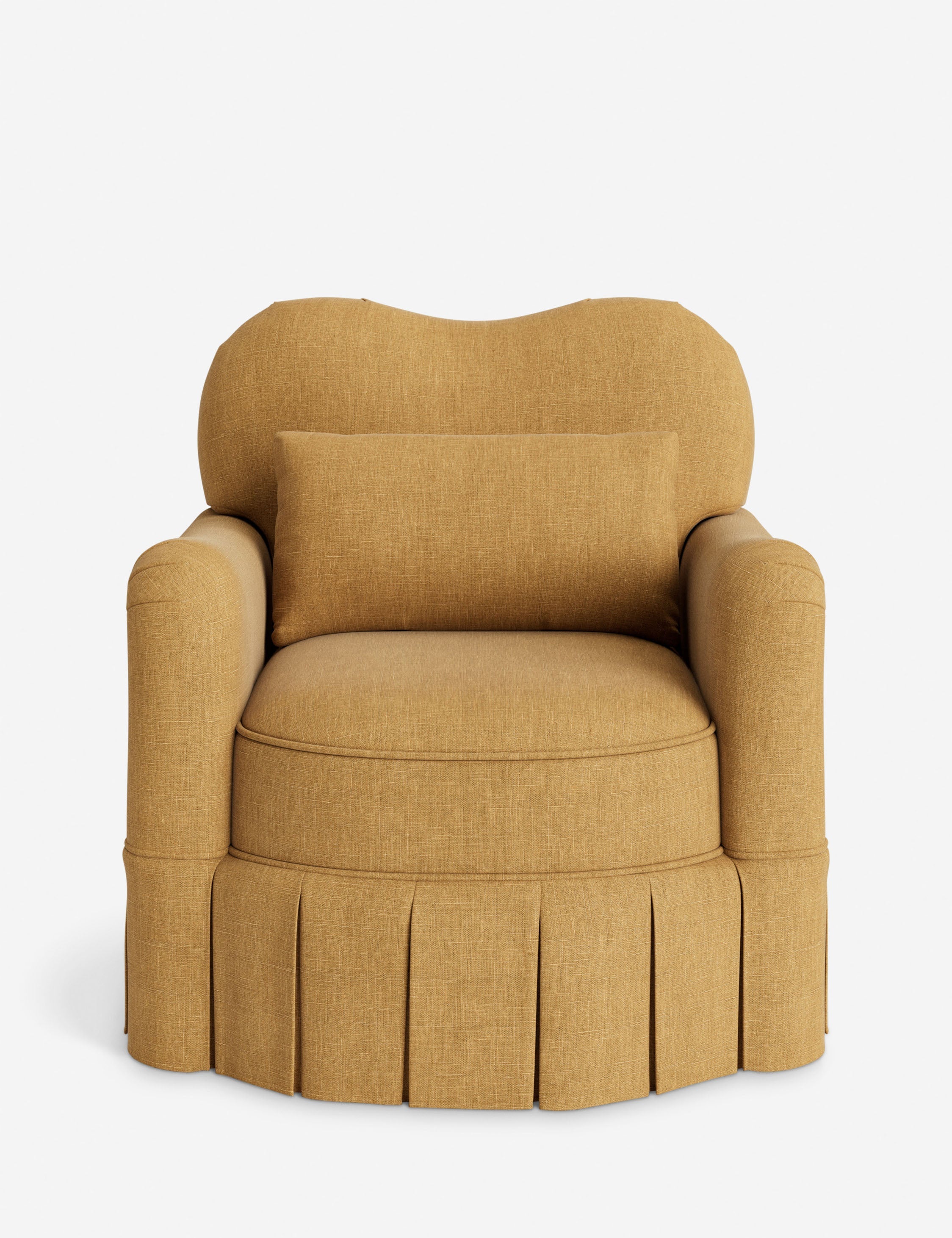 Lulu and Georgia Middleton Skirted Accent Chair by Ginny Macdonald - view 35