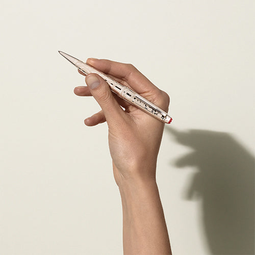 Montblanc Meisterstück x Olympic Heritage Chamonix 1924 Solitaire Midsize Ballpoint - view 2