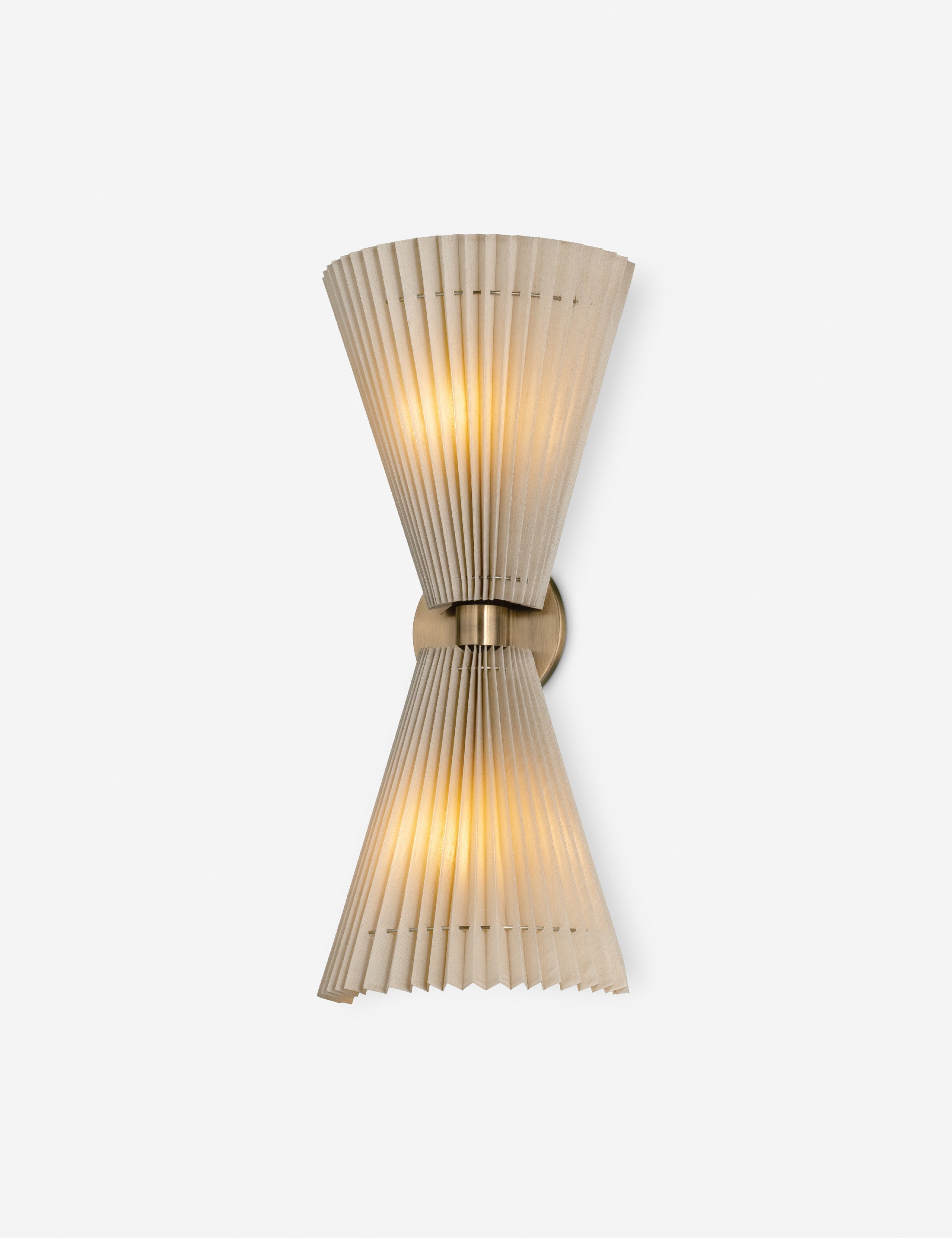 Lulu and Georgia Kipper Sconce – Taupe - view 2