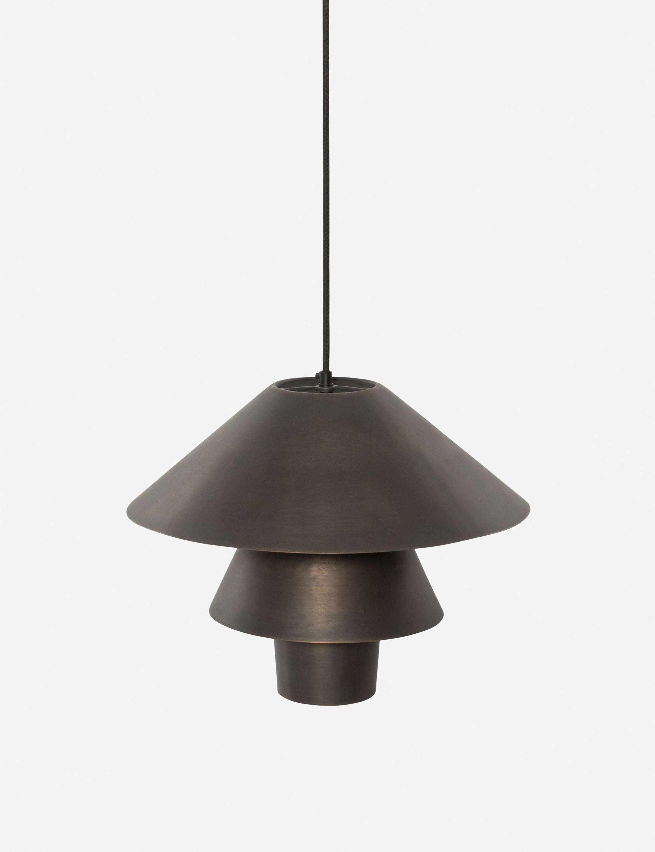 Lulu and Georgia Paddock Pendant Light – Antique Bronze