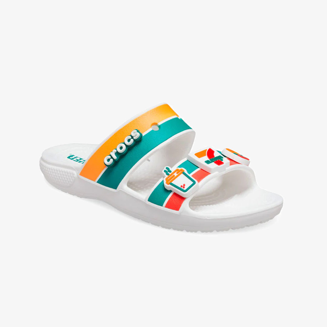 Crocs | CLASSIC SANDAL 7 -ELEVEN { WHITE