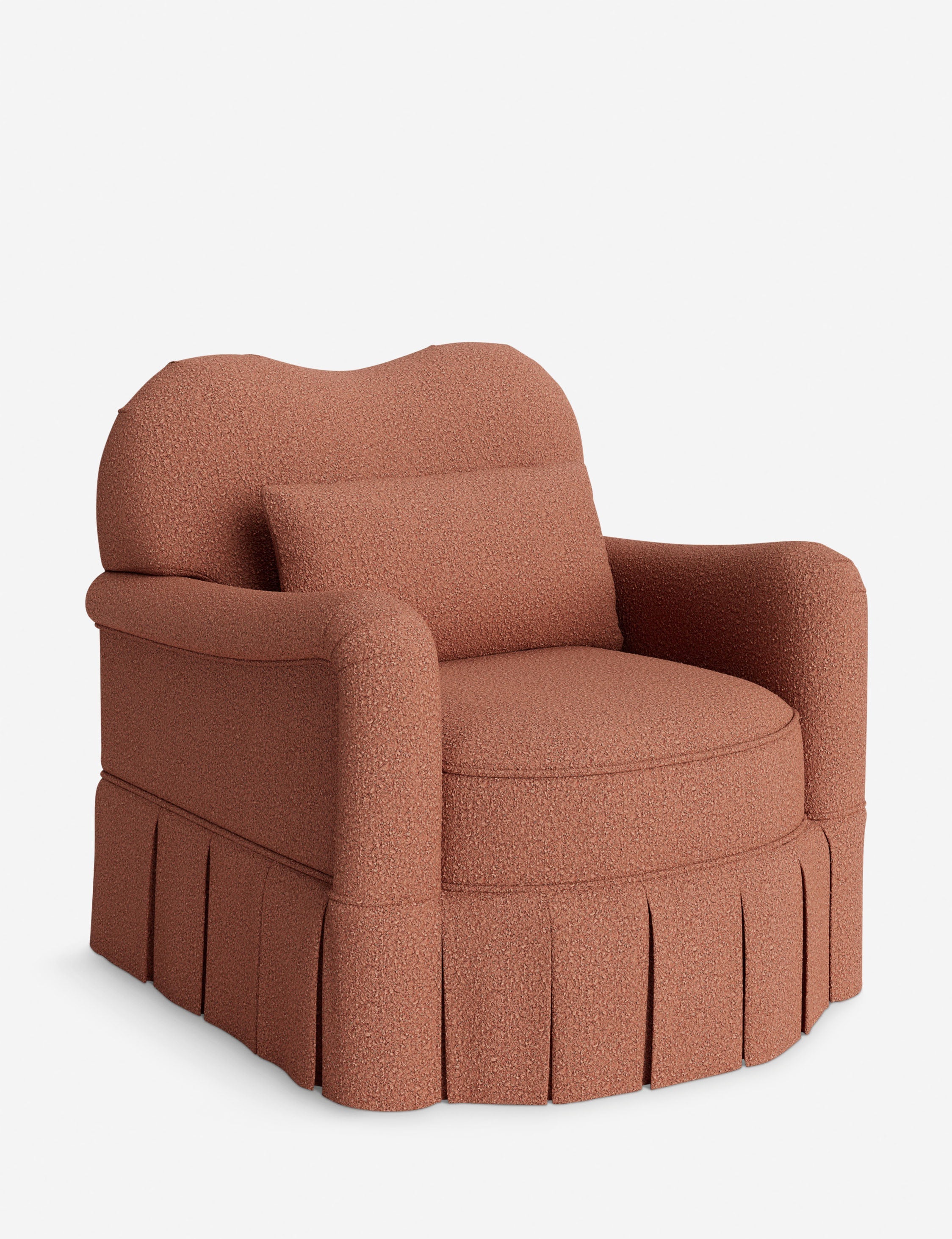 Lulu and Georgia Middleton Skirted Accent Chair by Ginny Macdonald - view 70