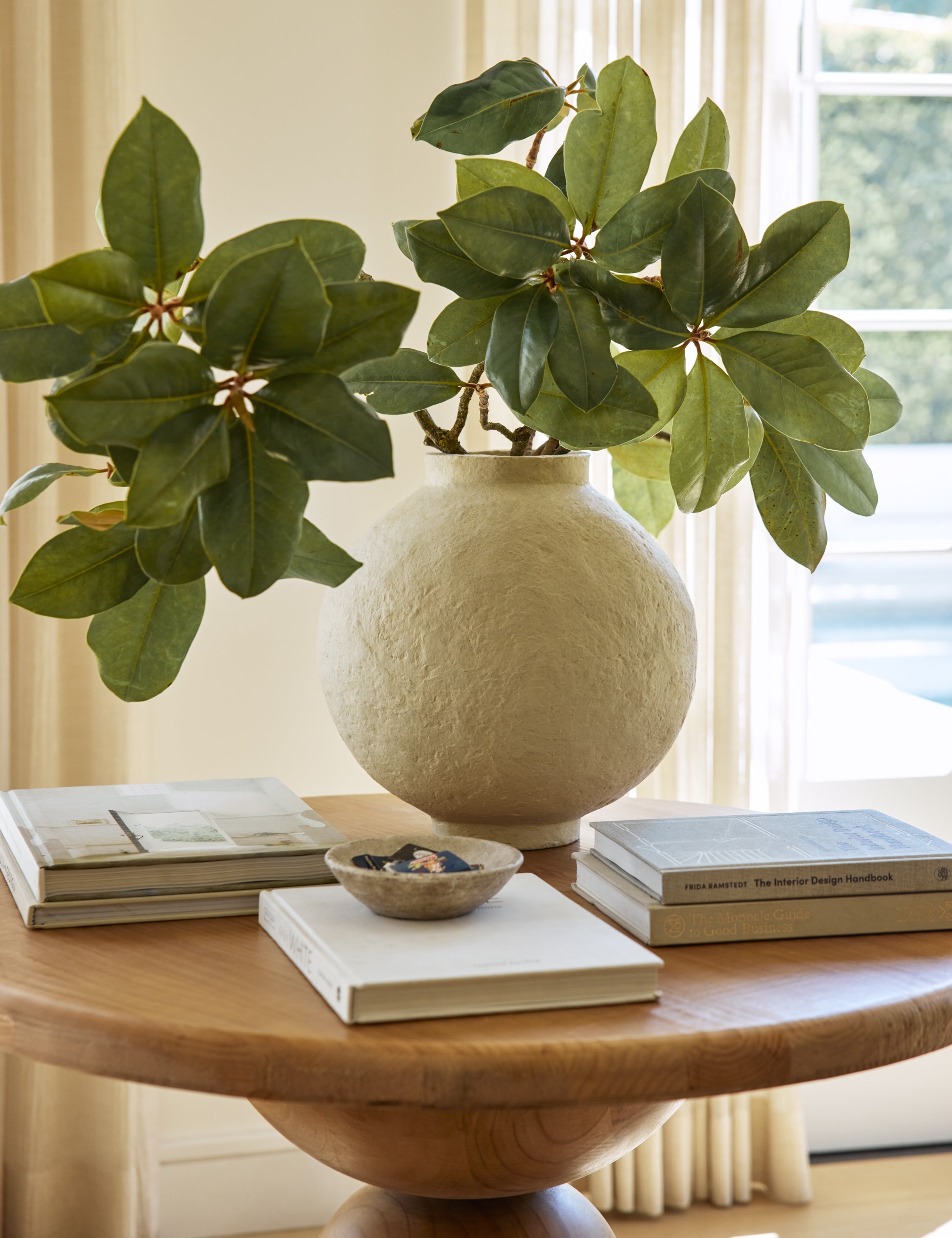 Lulu and Georgia Olivos Paper Mache Decorative Vase by Amber Lewis x Four Hands - view 11