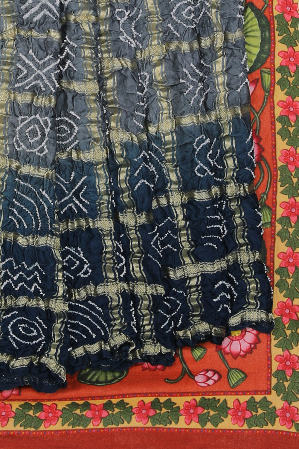Kalanjali Gorgeous Bandhani Saree – Women's