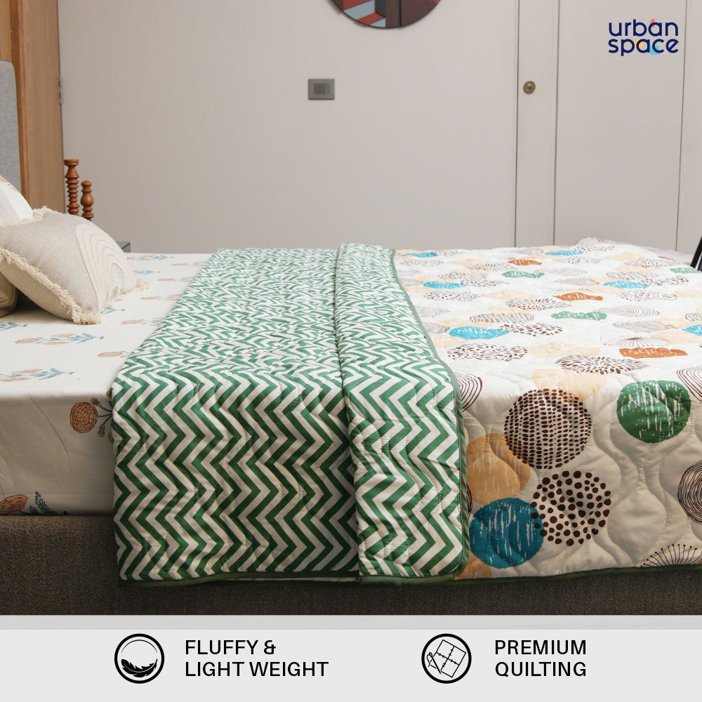 Urban Space -Home Furnishing Store Microfiber 120 GSM All Season AC Blanket / Dohar for bedroom - Turkey - Brown - view 4